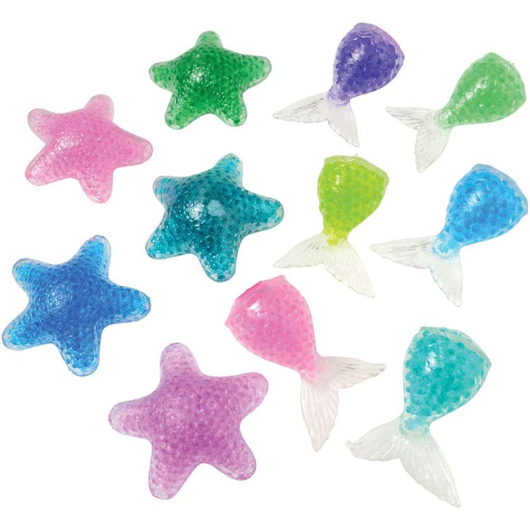 Squashy Mermaid Tails & Starfish 3