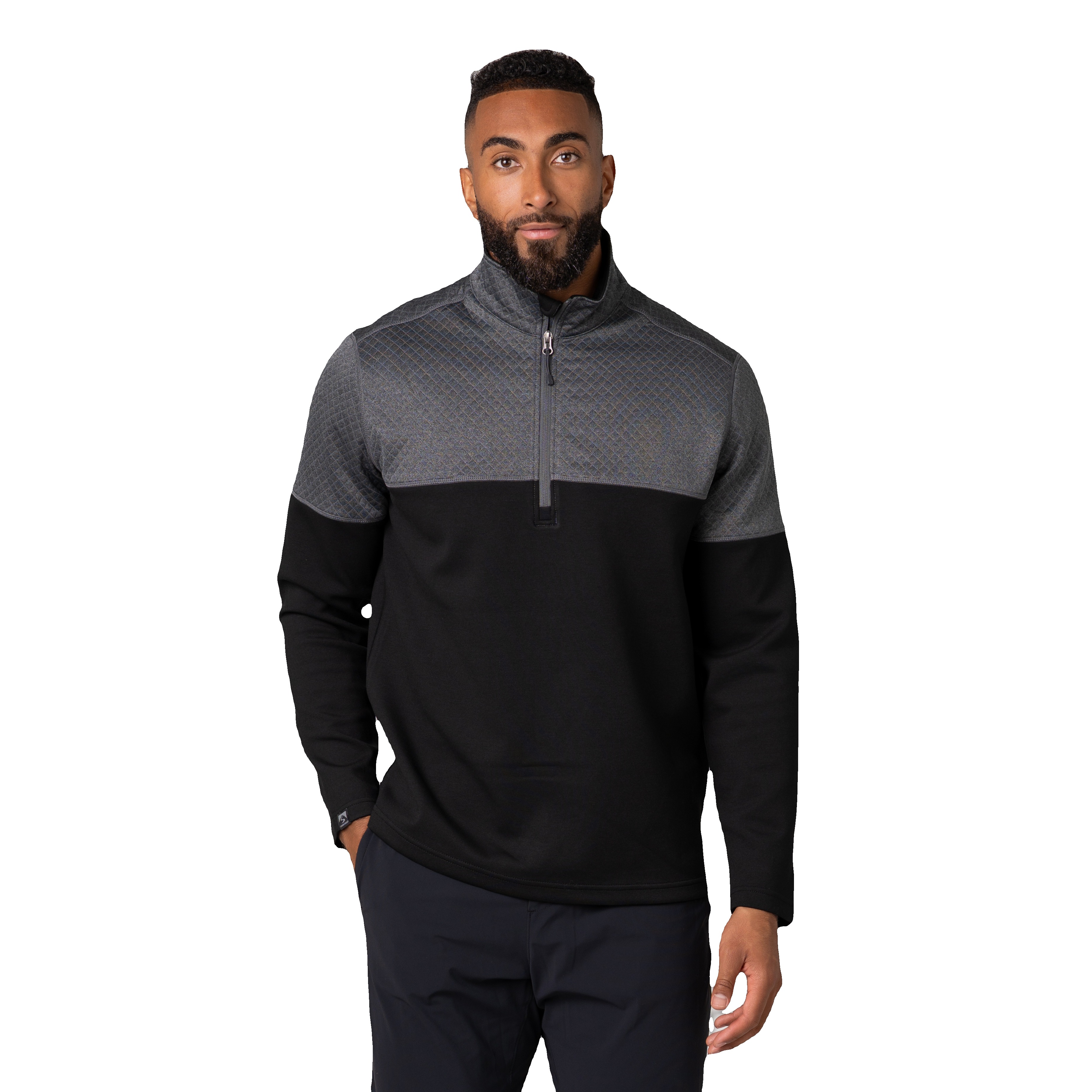 Storm Creek Men's Architect Quilted Quarter Zip