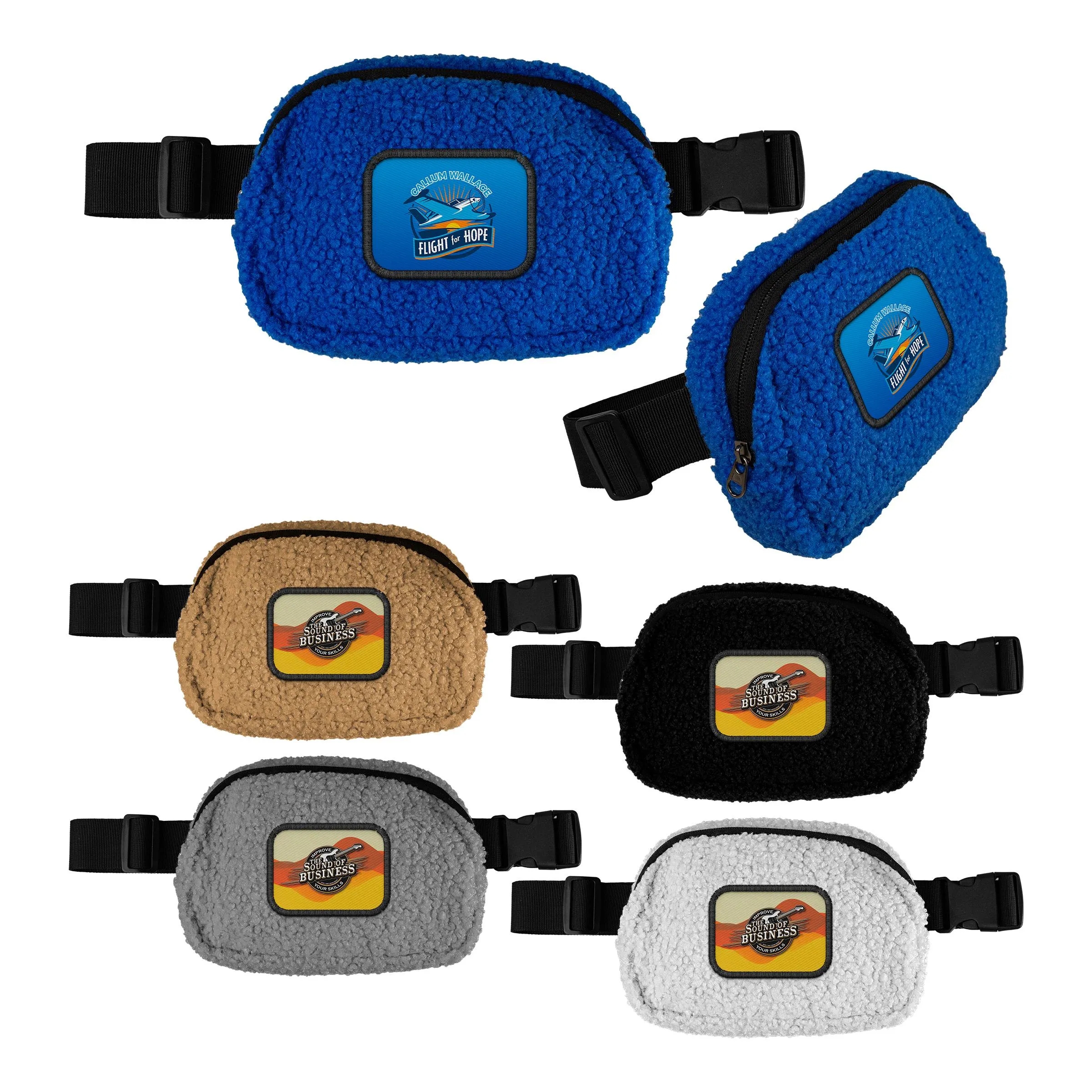 RPET Fuzzy Fanny Pack 2
