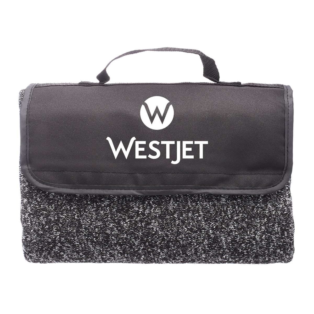 Wagon Train Roll-Up Picnic Blanket (1 Color Imprint)