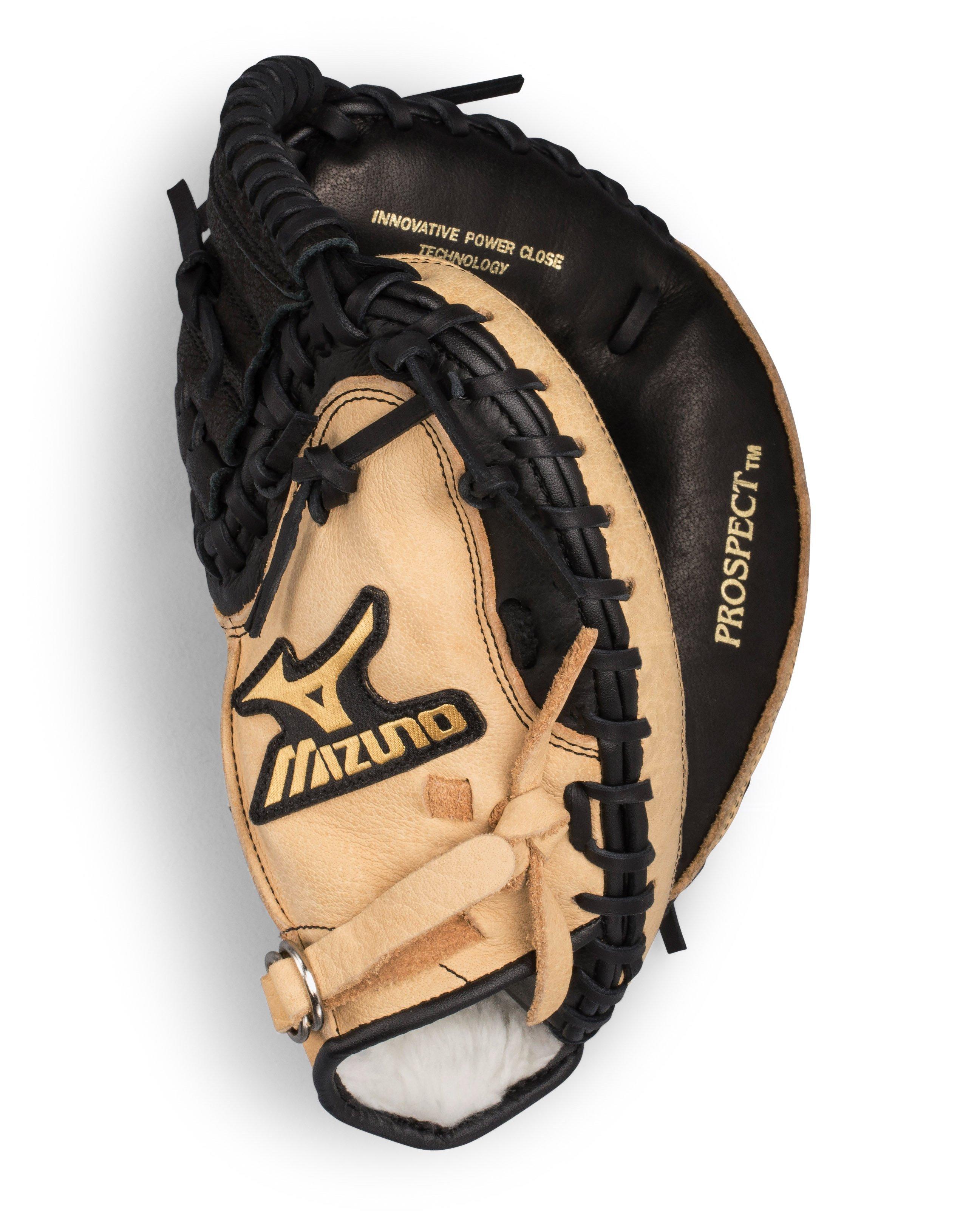 Prospect Series Youth Baseball Catcher's Mitt 32.5", Full Grain Pigskin 7