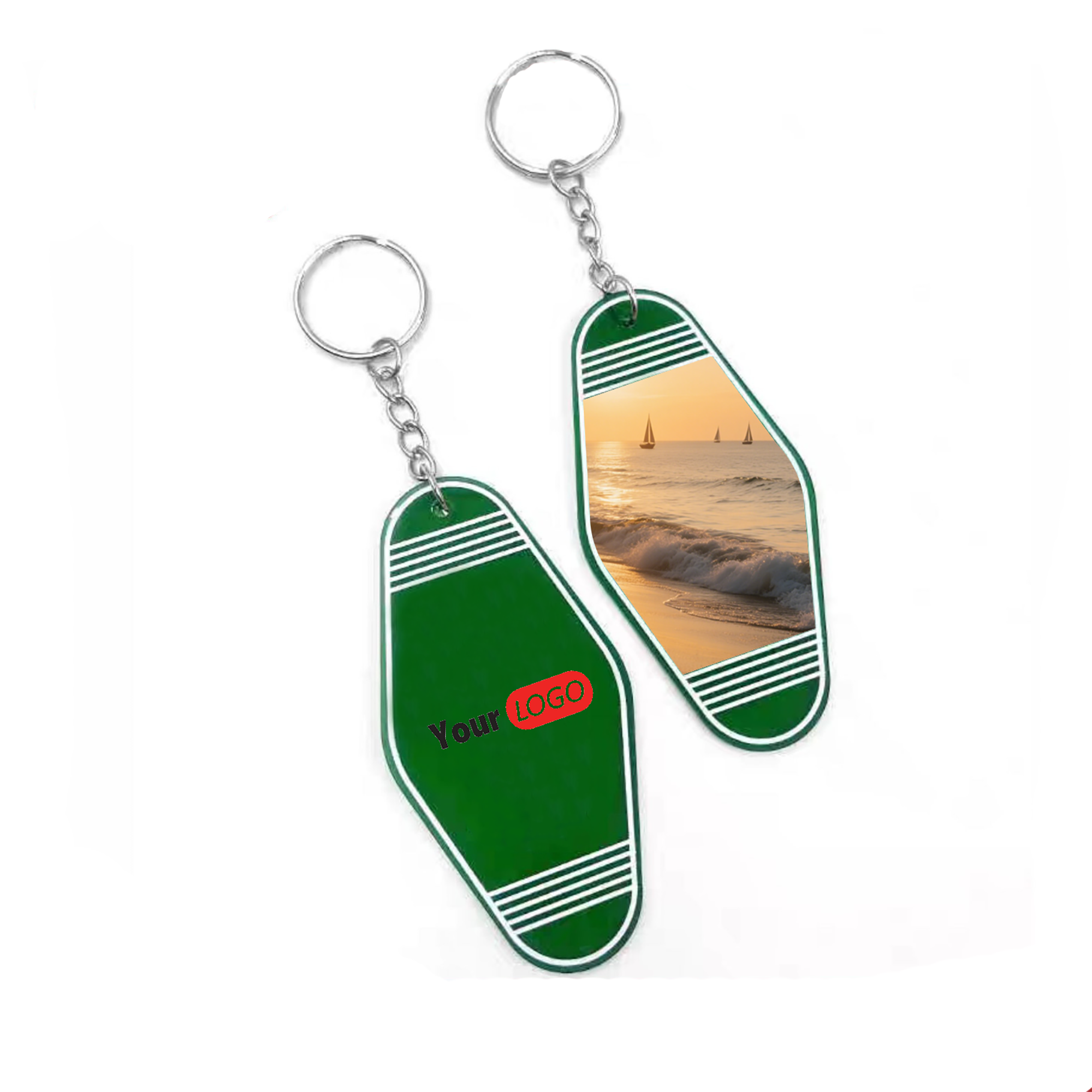 Double-Sided Printed Acrylic Keychain