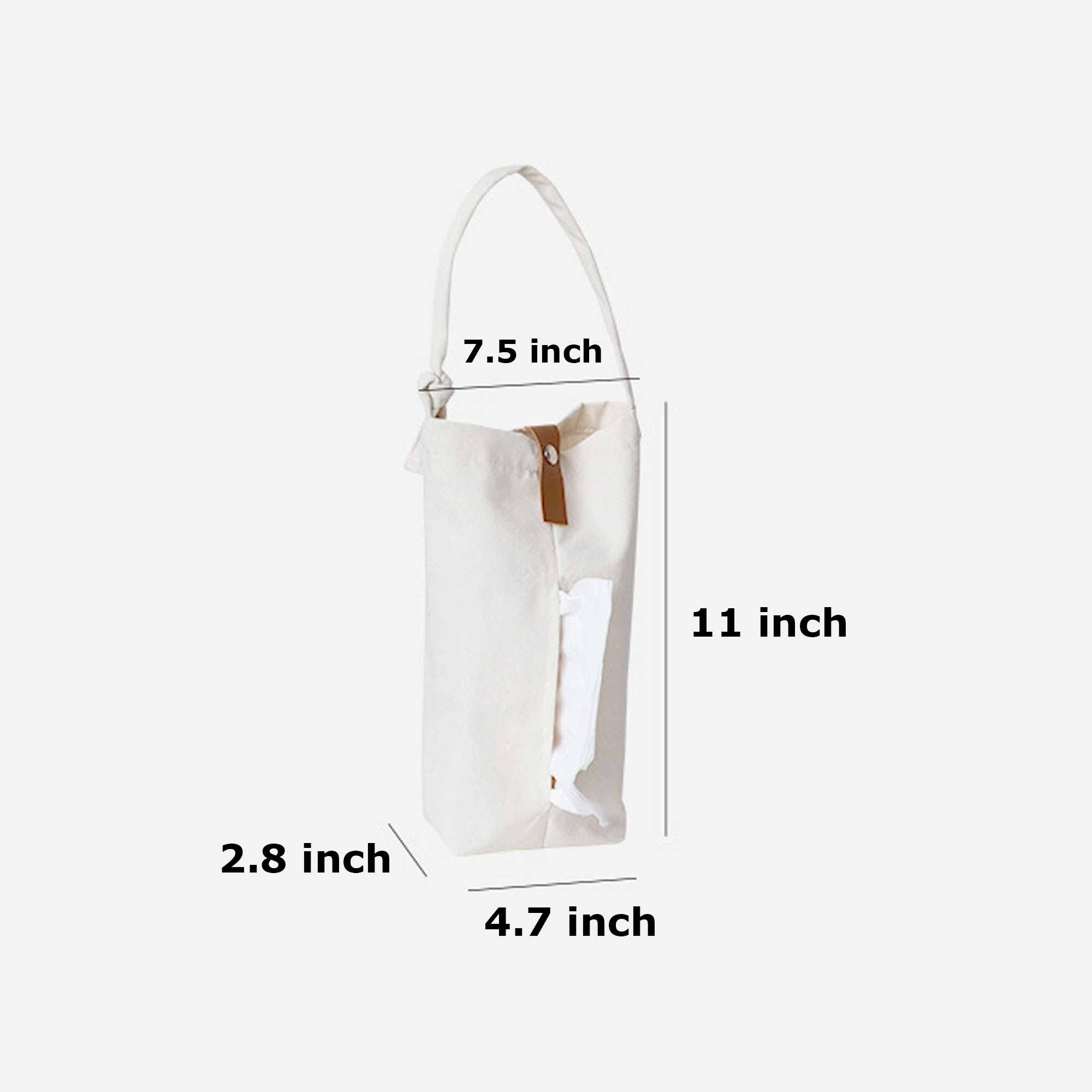 Customizable Logo Canvas Napkin Bag 4