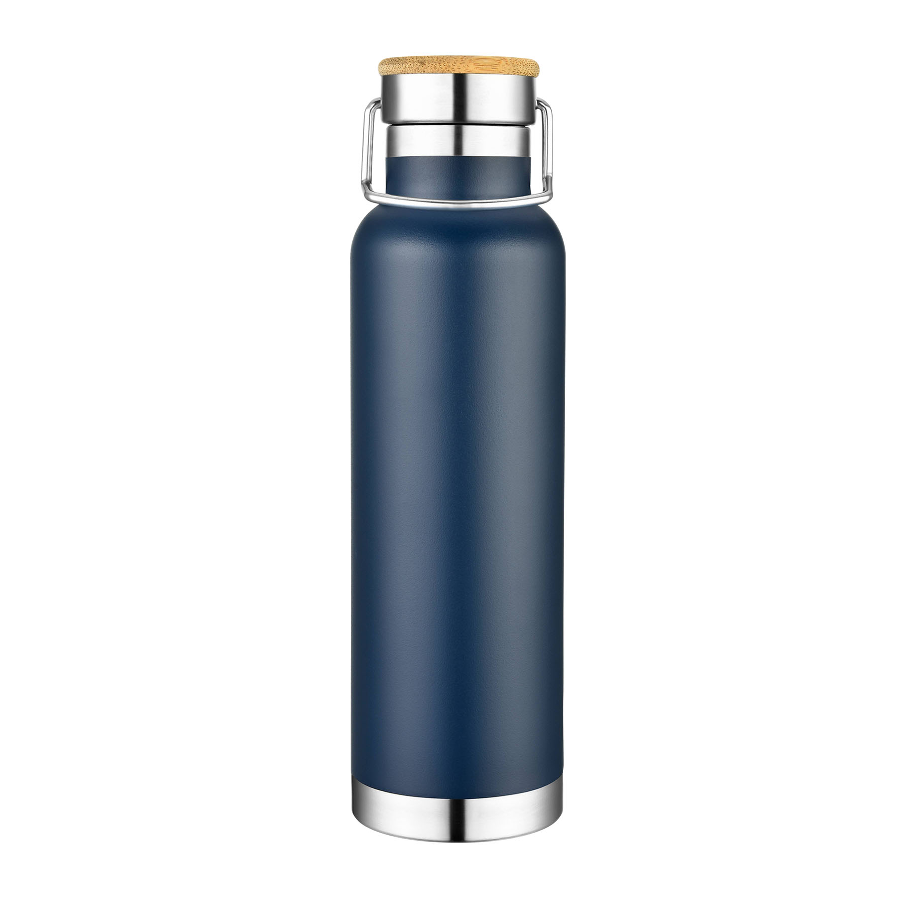 20oz. Double Wall SS Vacuum Tumbler with bamboo lid 20