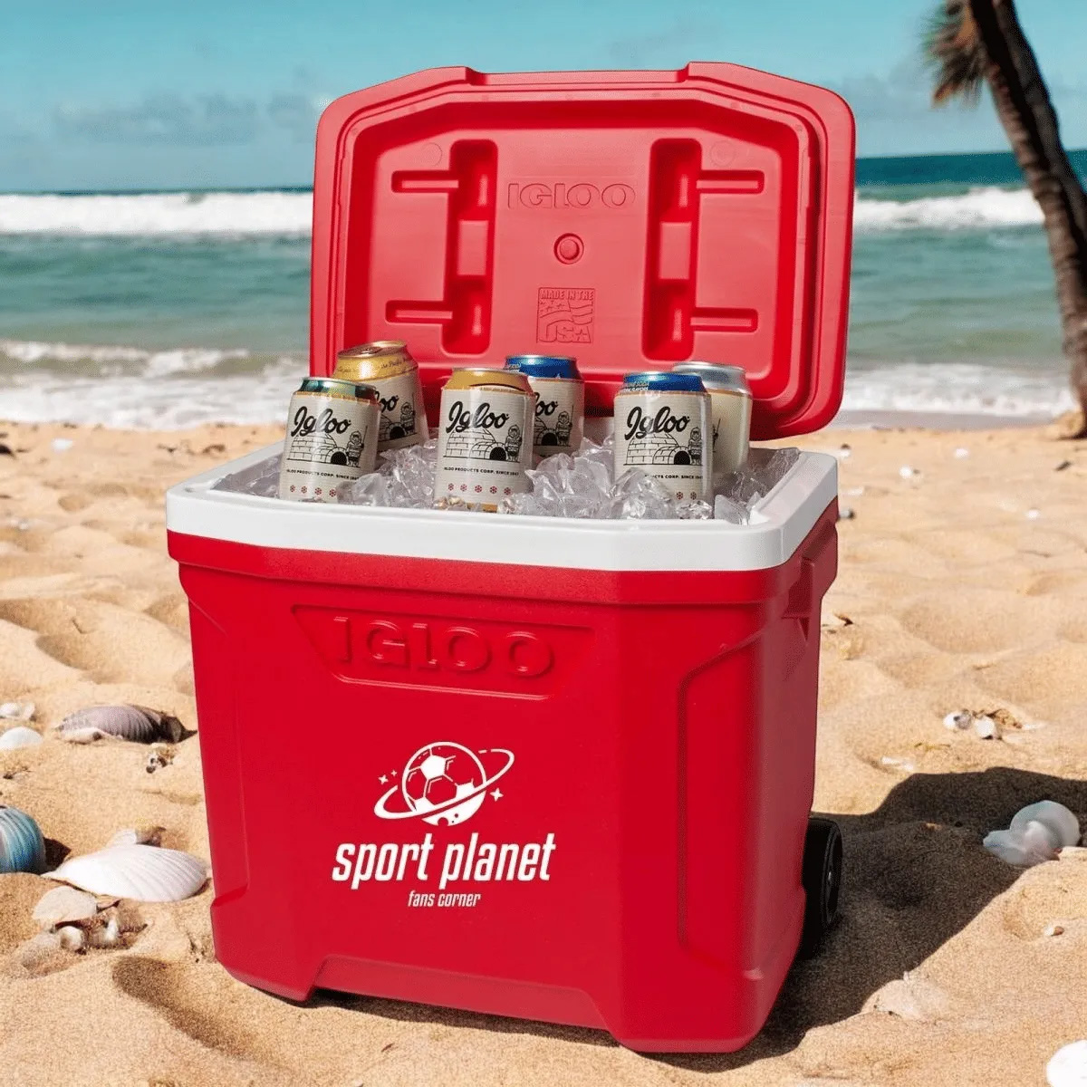 trendy promotional product ice cooler igloo with a logo