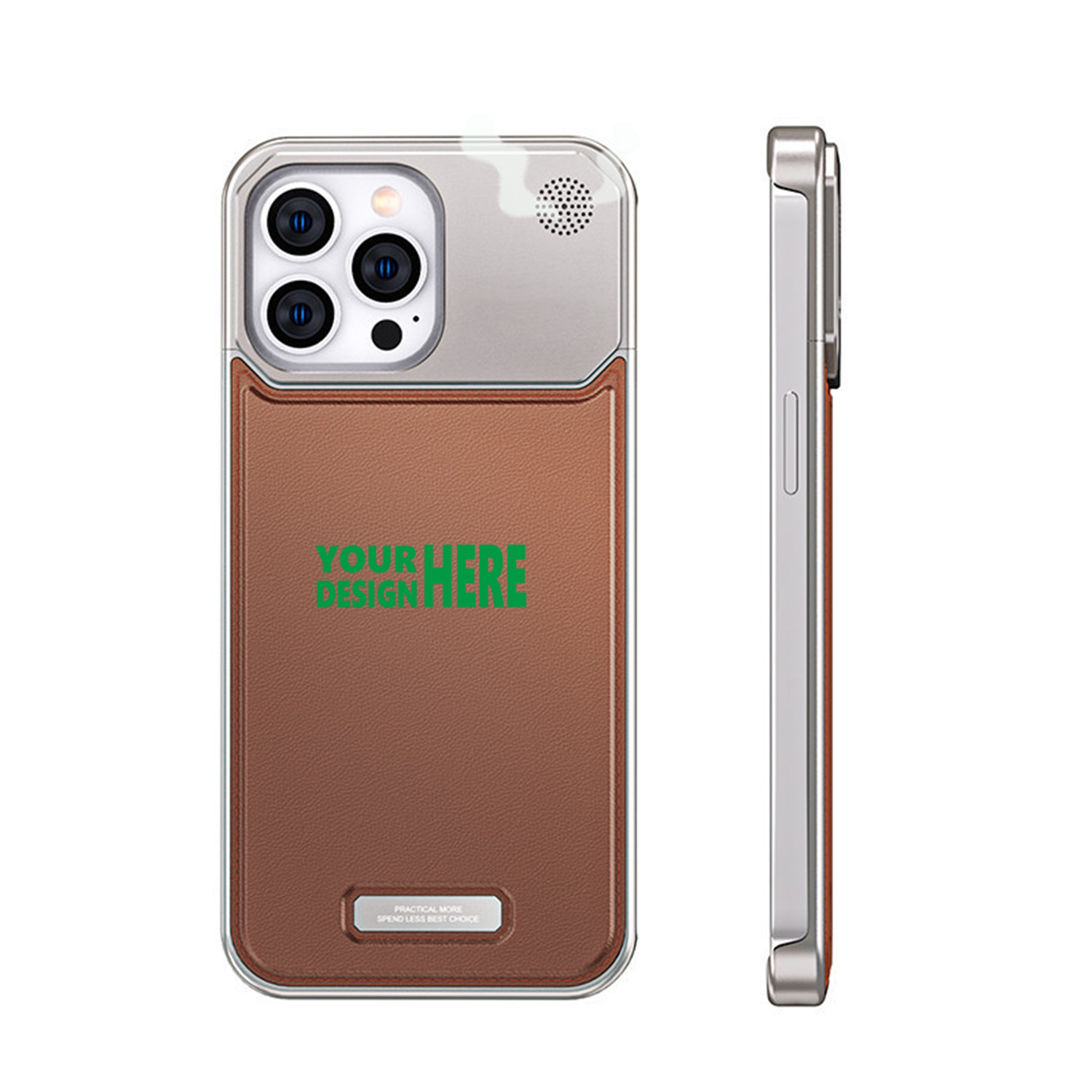 Vegan Leather Magsafe Phone Protector 3