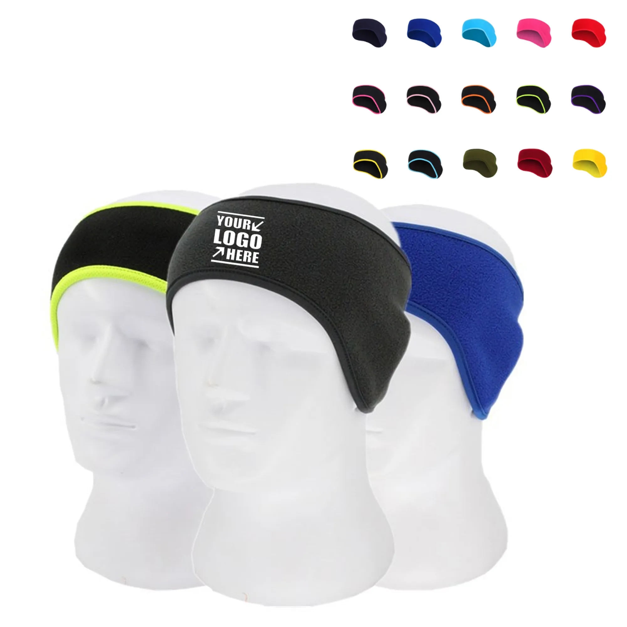 Fleece Ear Warmers Headband Winter Earmuffs 3