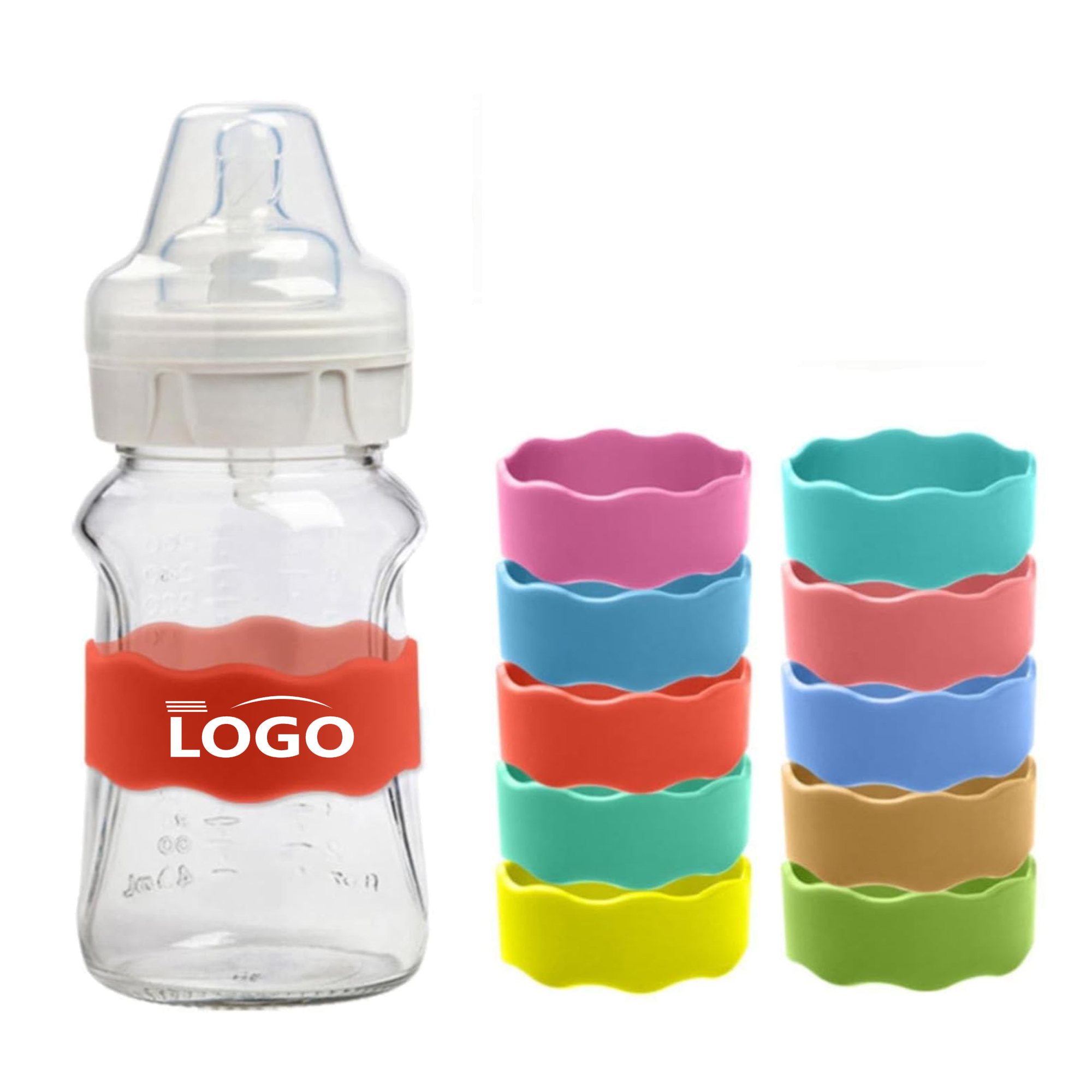 Silicone Bottle Label Bands