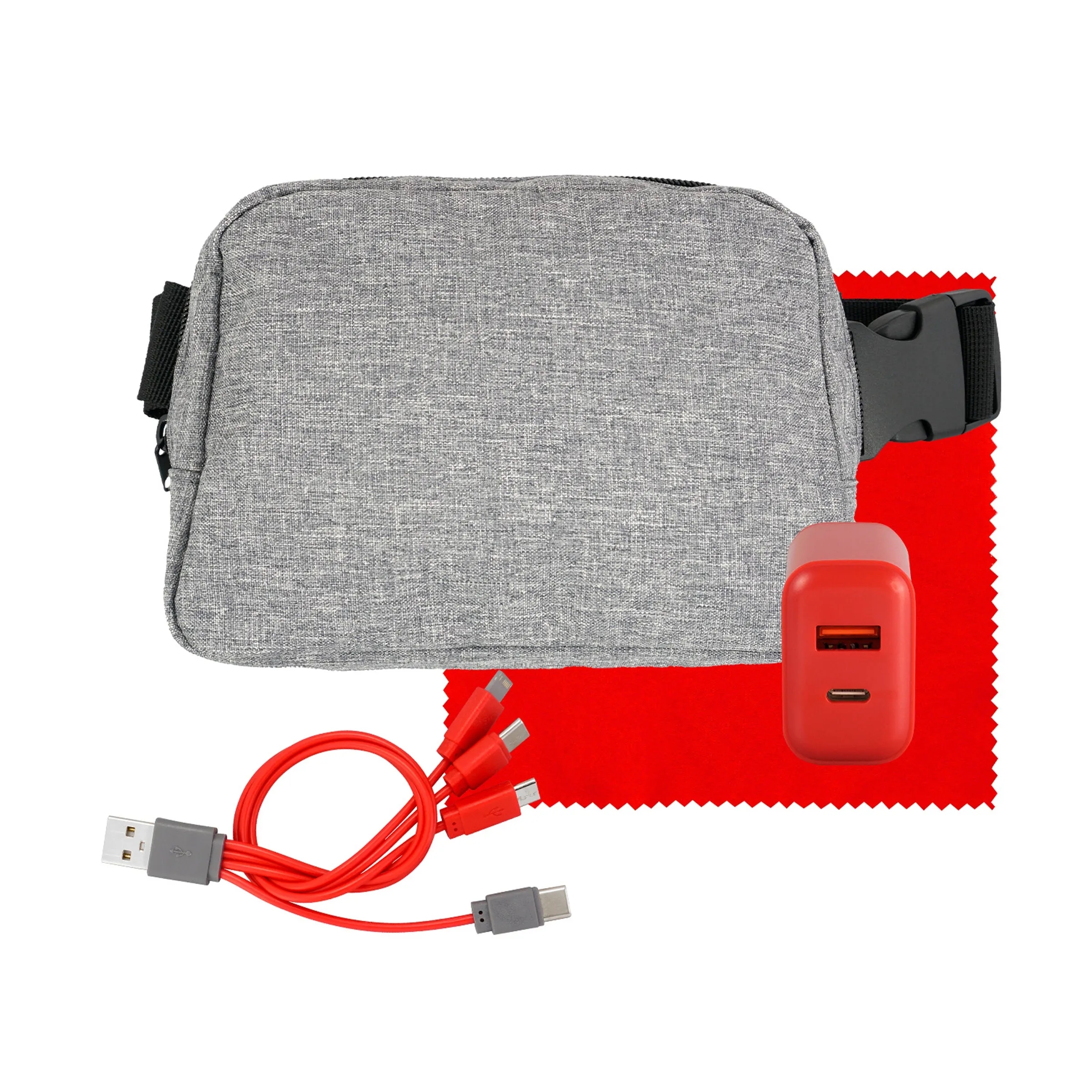 FAST CHARGER RECYCLED FANNY PACK SET 2