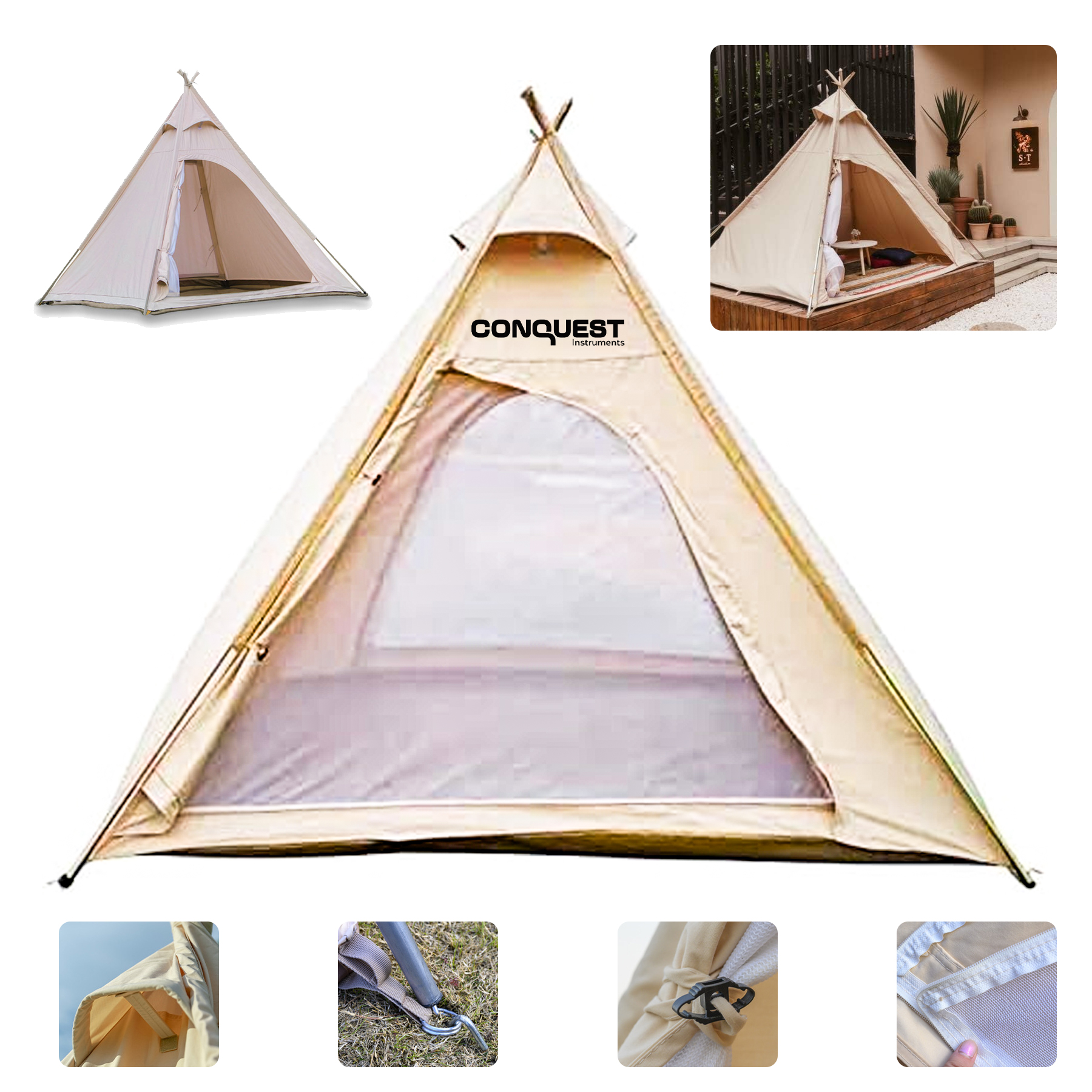 Pyramid Tent 6