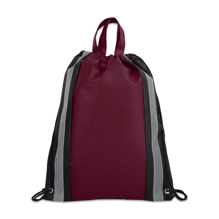 Small Reflective Non-Woven Drawstring Bag 41