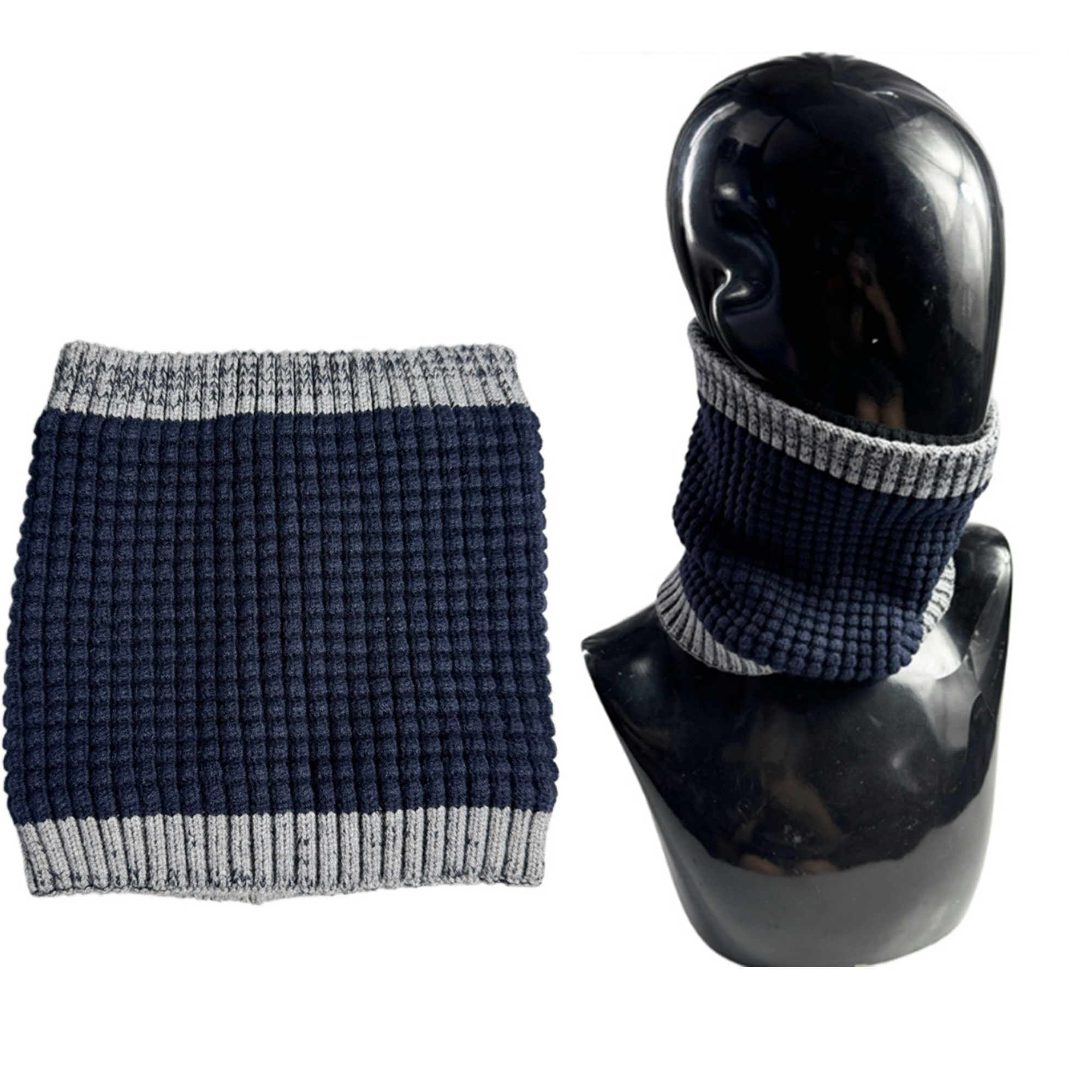 MOQ 50 PCS Warm Winter Knitted Warm Neck Gaiter 11