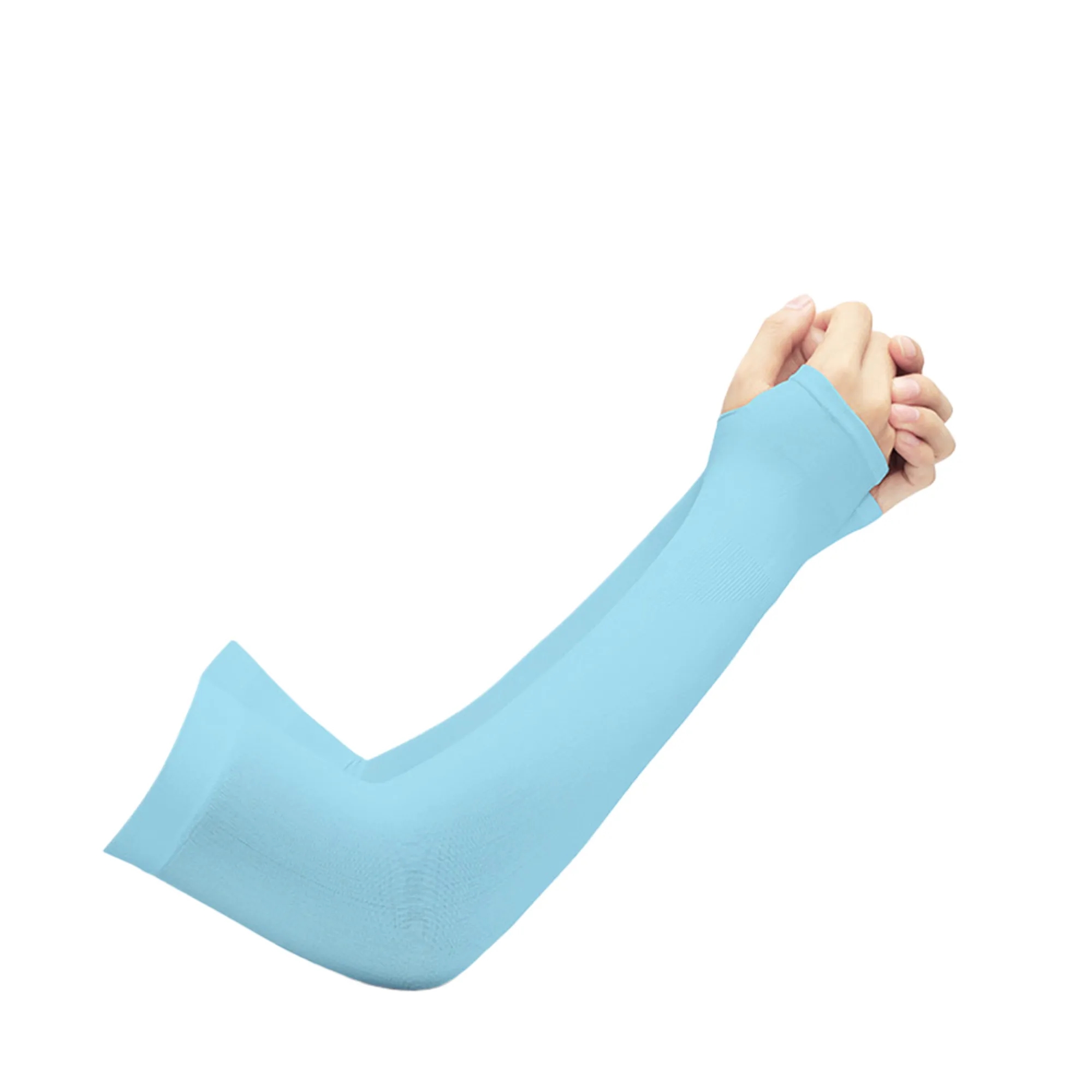 MOQ25 22g Sun Protection Ice Silk Arm Sleeves 25