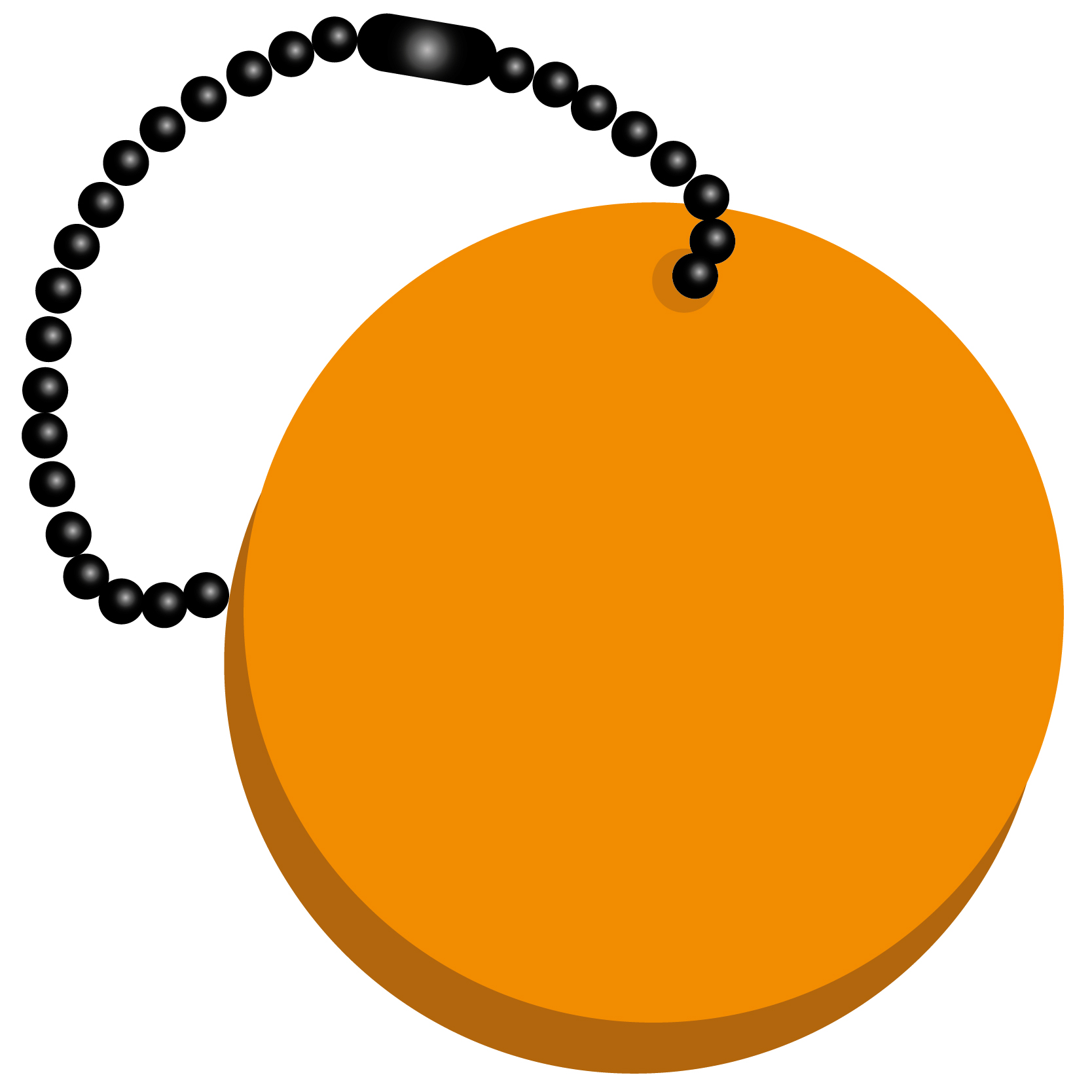 Circle Key Tag 41