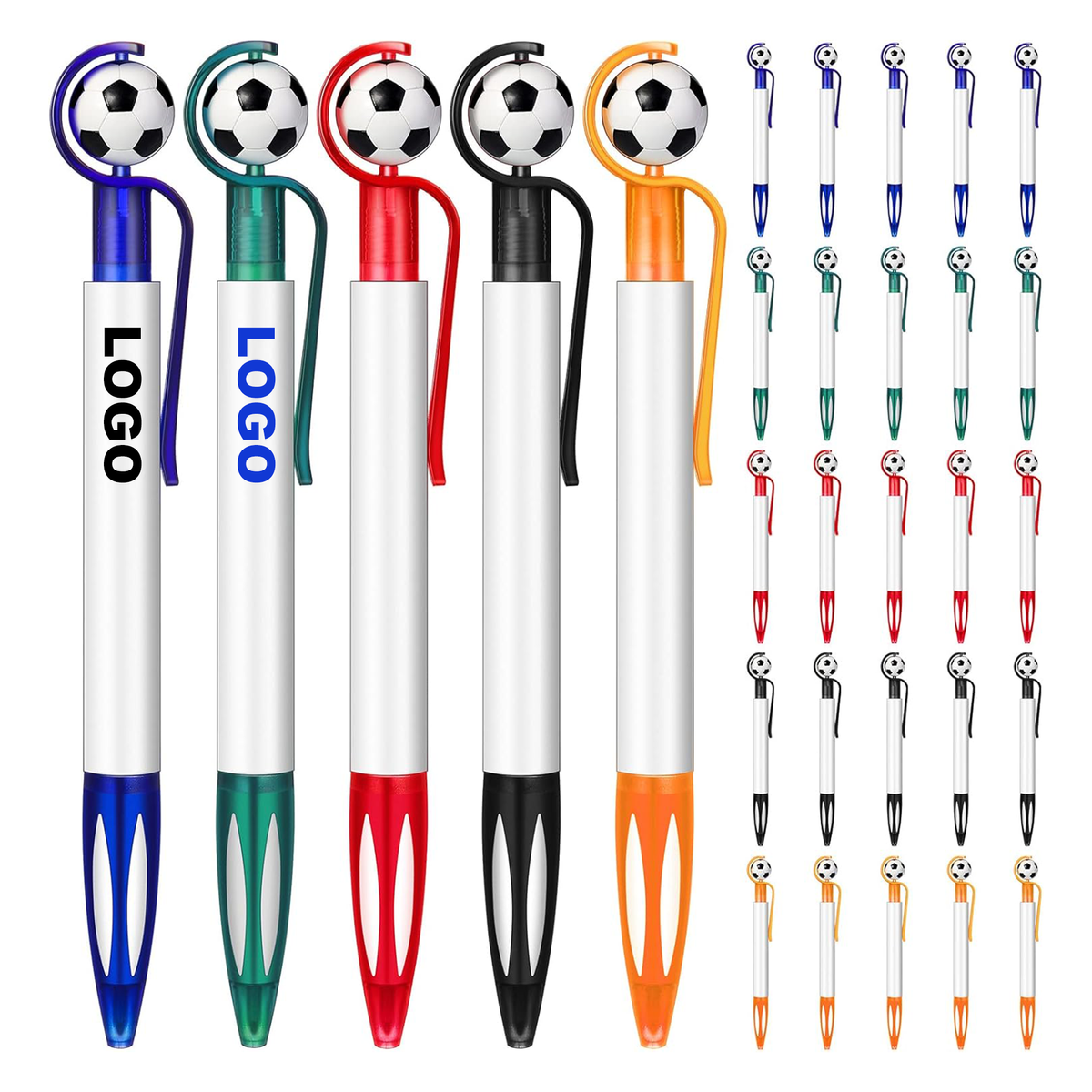 Soccer Party Favors Ballpoint Bulk 5