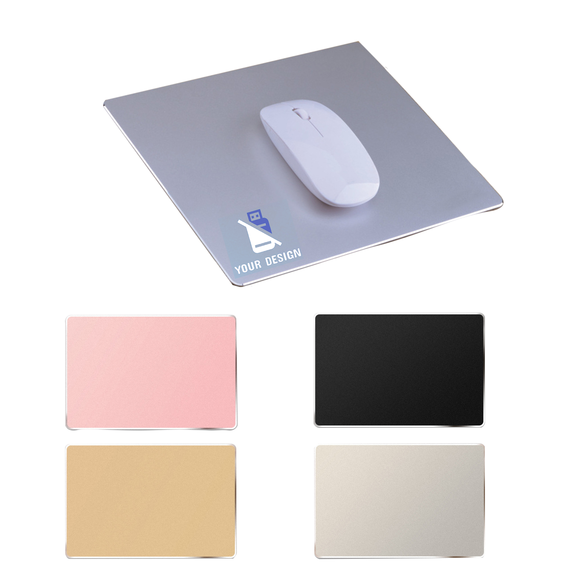 Double Sided Aluminum Alloy Mouse Pad