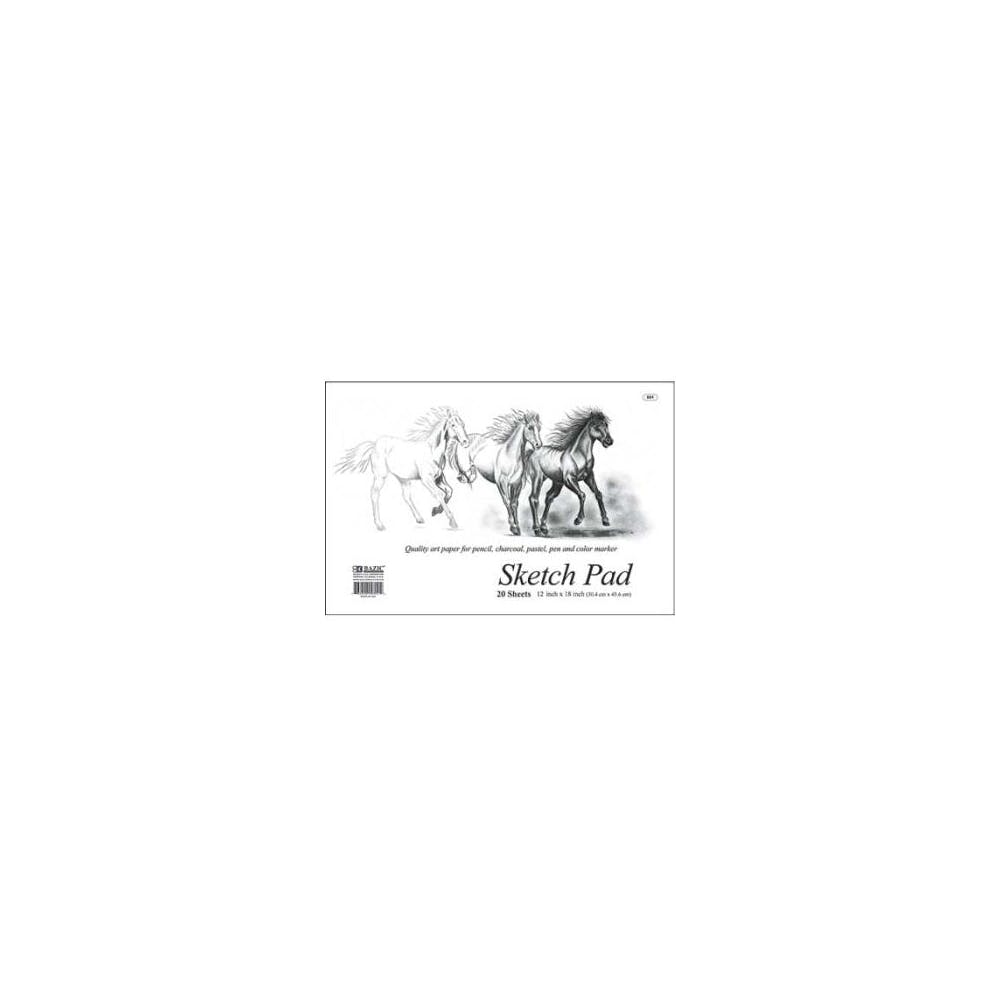 Sketch Pads - 20 Sheets 12" x 18" 3