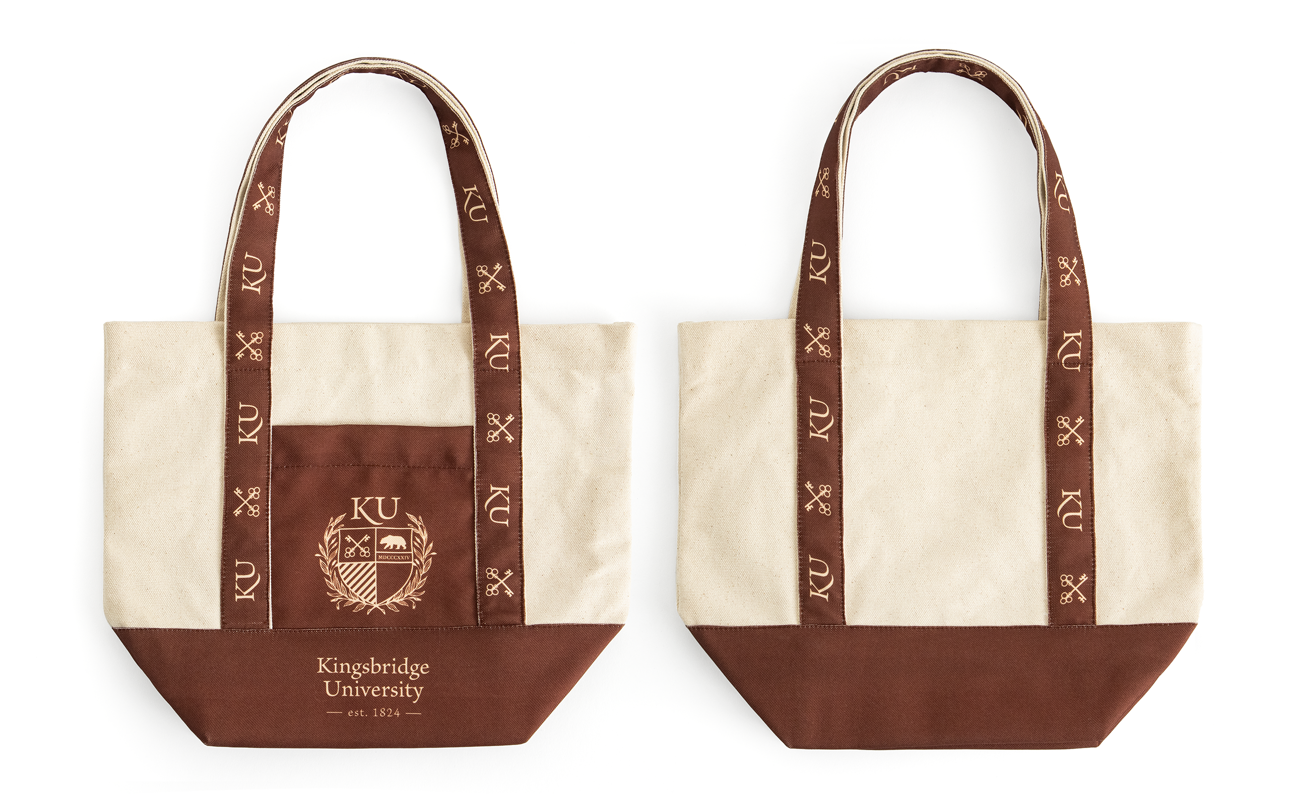 Heavyweight Canvas Small Tote, custom tote bag with logo imprint 8