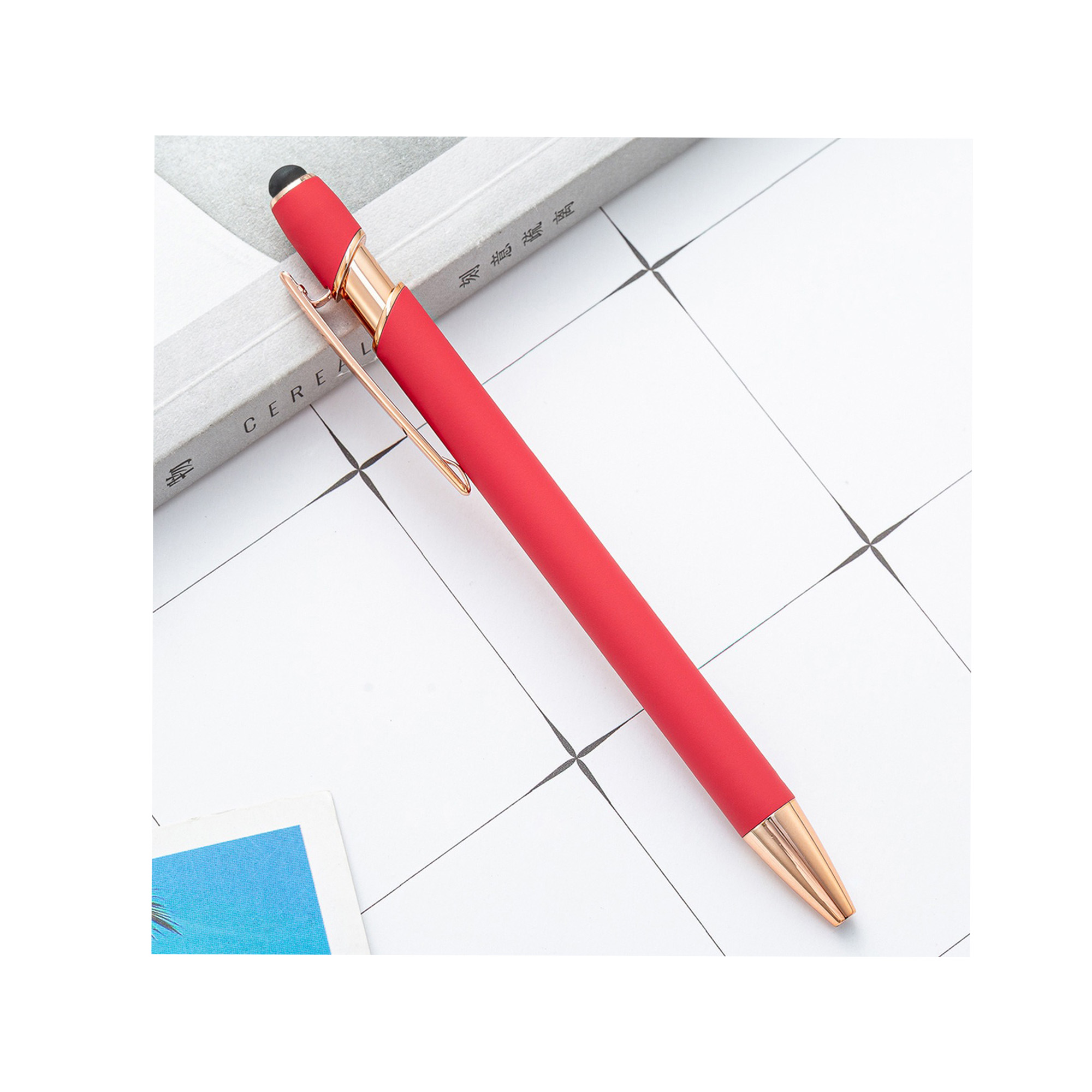 Metal Barrel Push-Button Ballpoint Pen 28