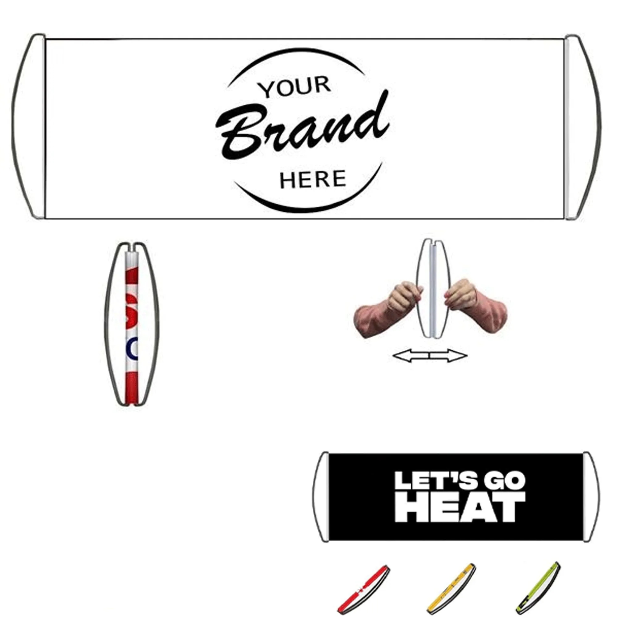 DIY Retractable Hand Roll Banner