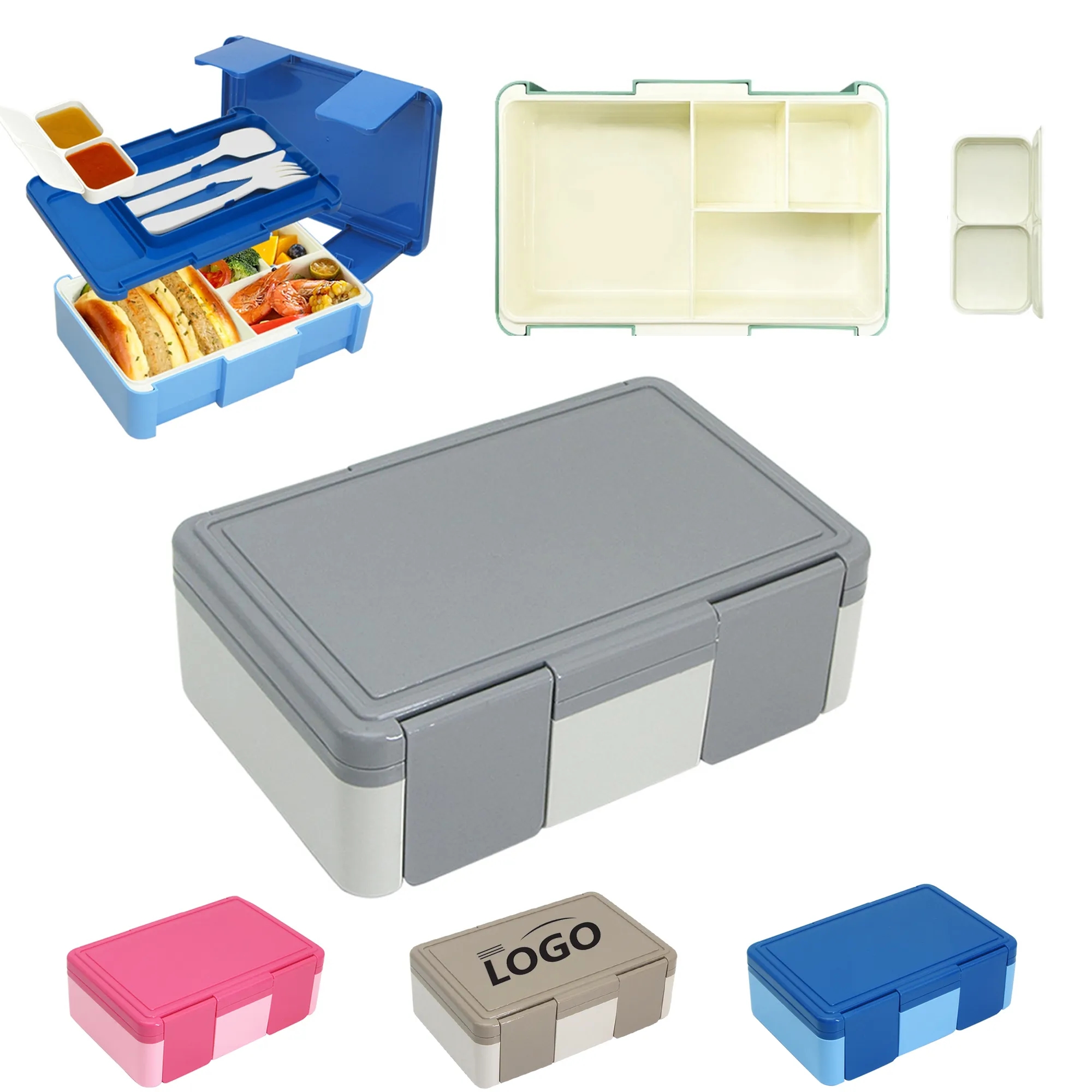Large Capacity Bento Box 6