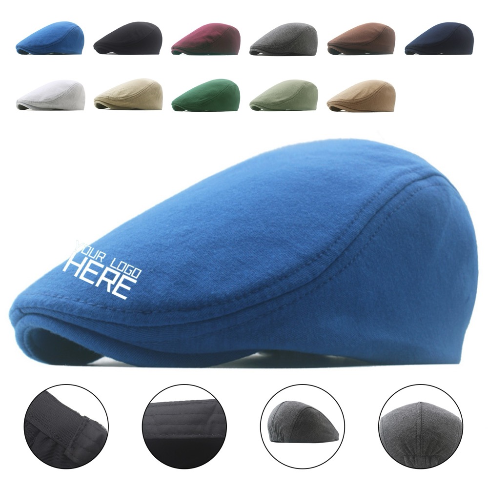 Cotton Newsboy Cap