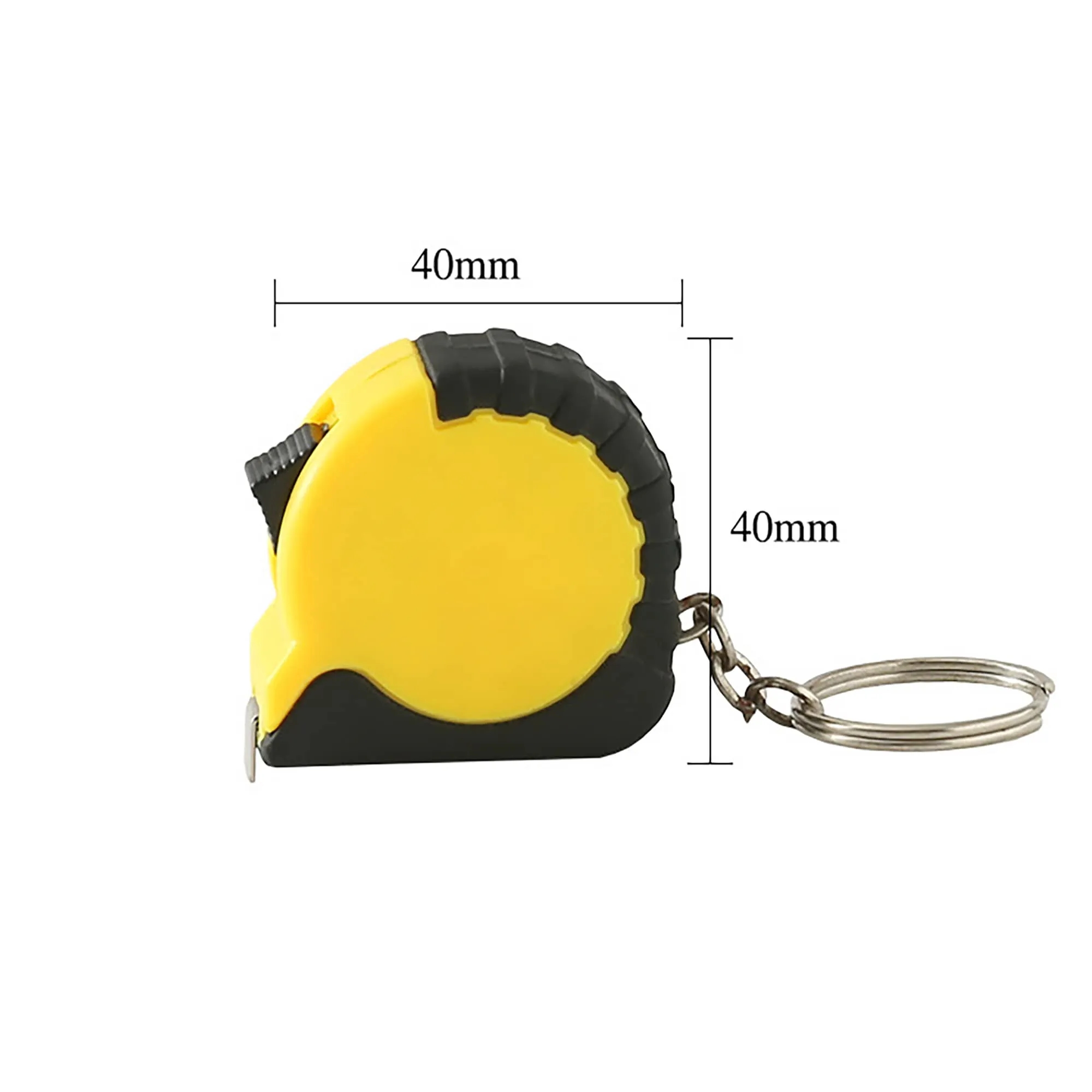 MOQ 100 Mini Tape Measure Keychain Charm 7