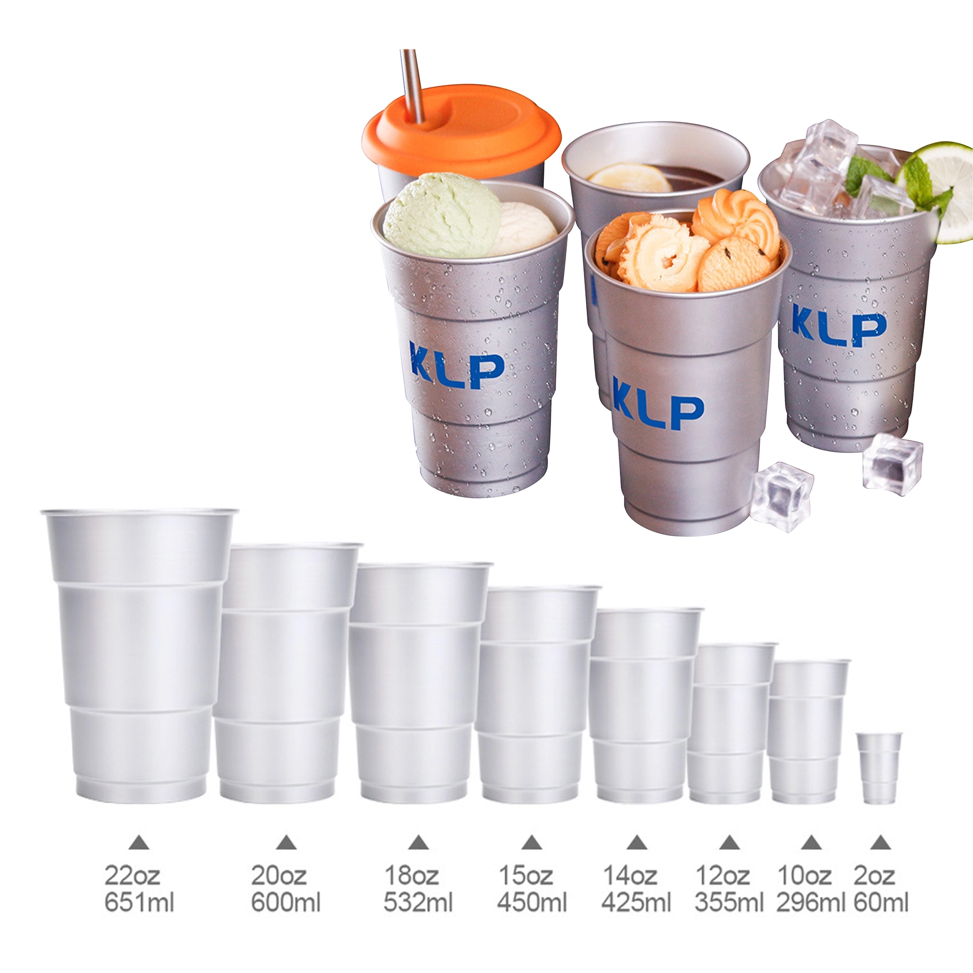 17oz Aluminum Drinking Cup 10