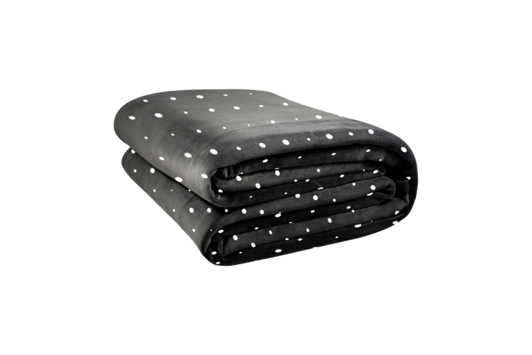 Big Blanket Original Stretch Blanket - Black Dots 2