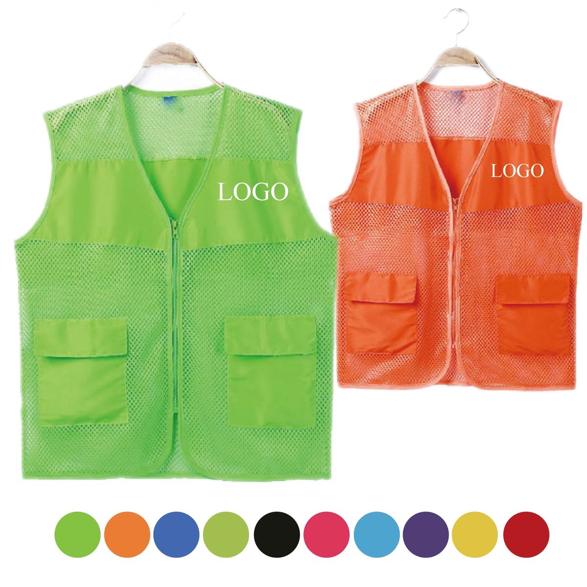 Summer Sports Mesh Vest with Pockets 5