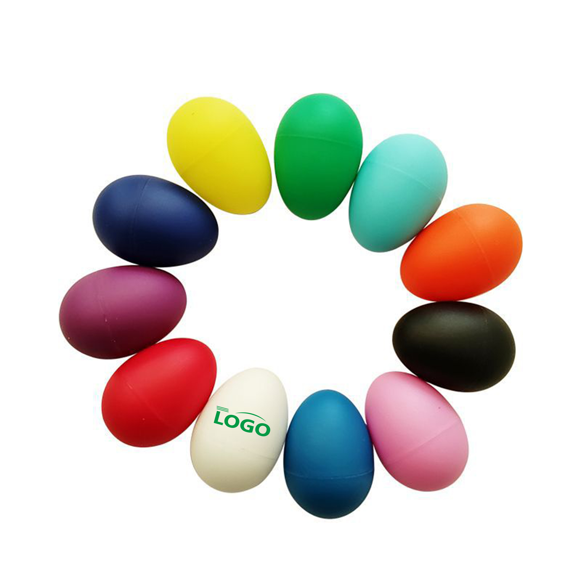 Children's musical instrument props plastic sand eggs 2