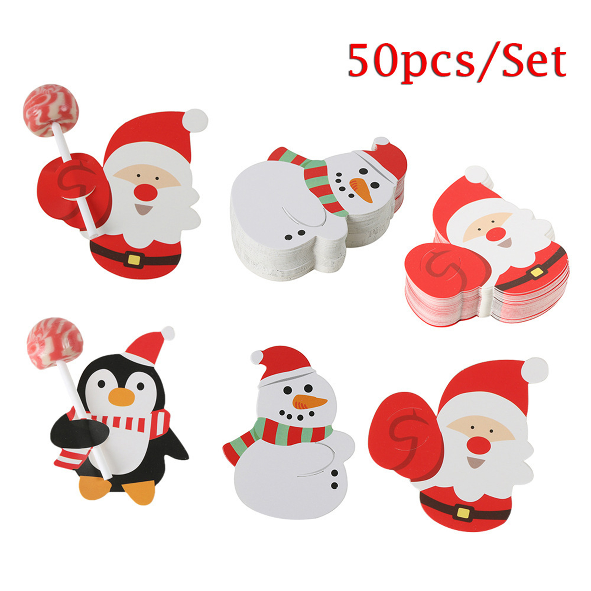 Holiday Lollipop Gift Cards 10