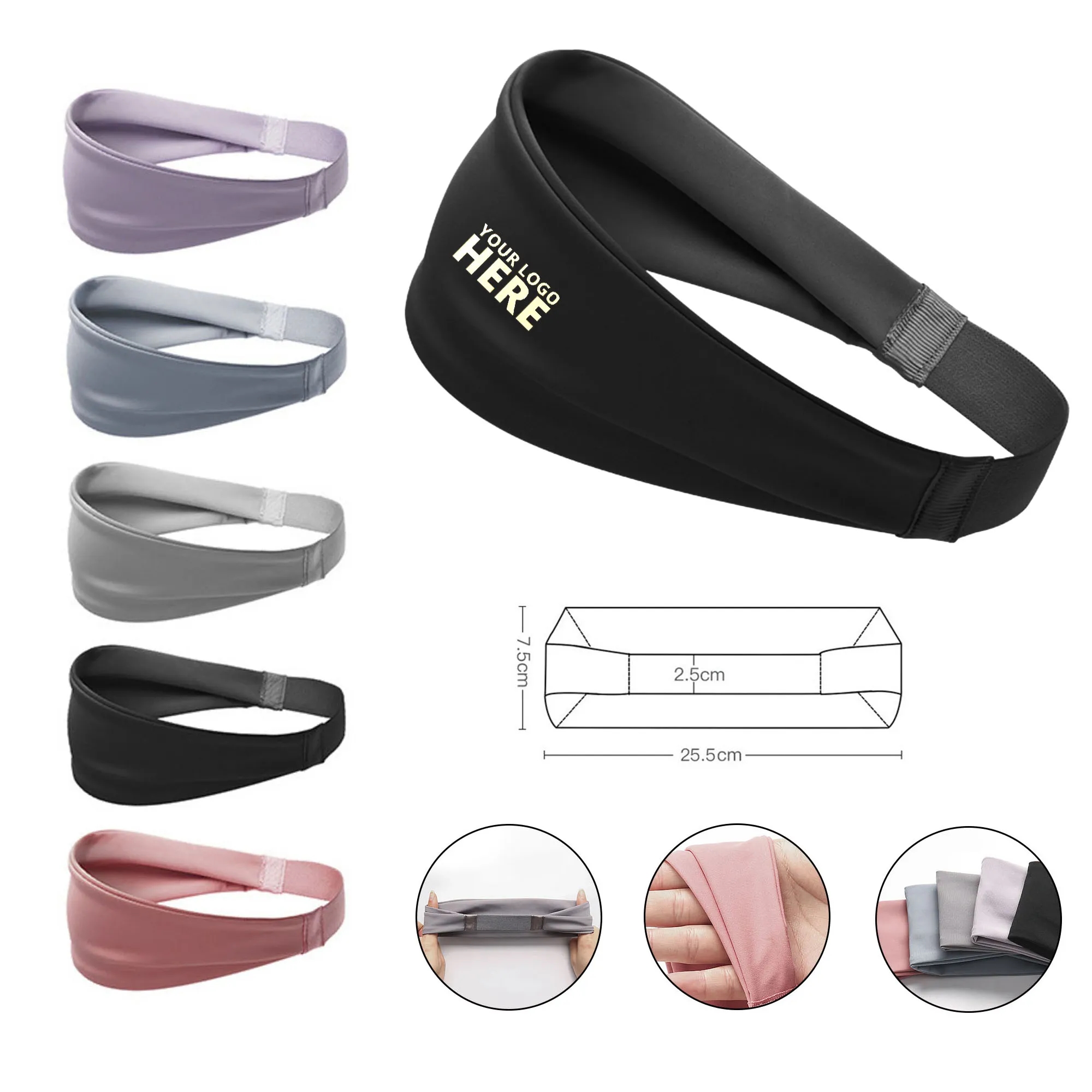 Unisex Sweat Sport Headband 12