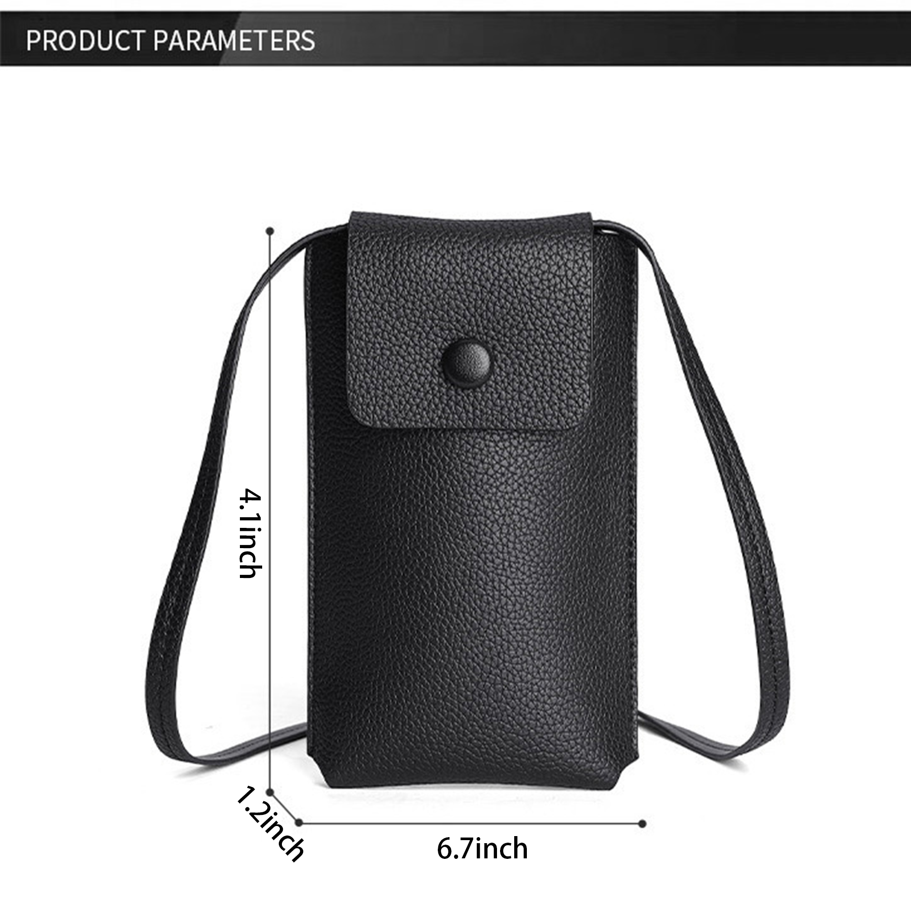 Pu Small Mobile Phone Crossbody Bag 17
