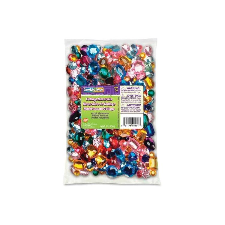 Acrylic Gemstones - Assorted Colors 3