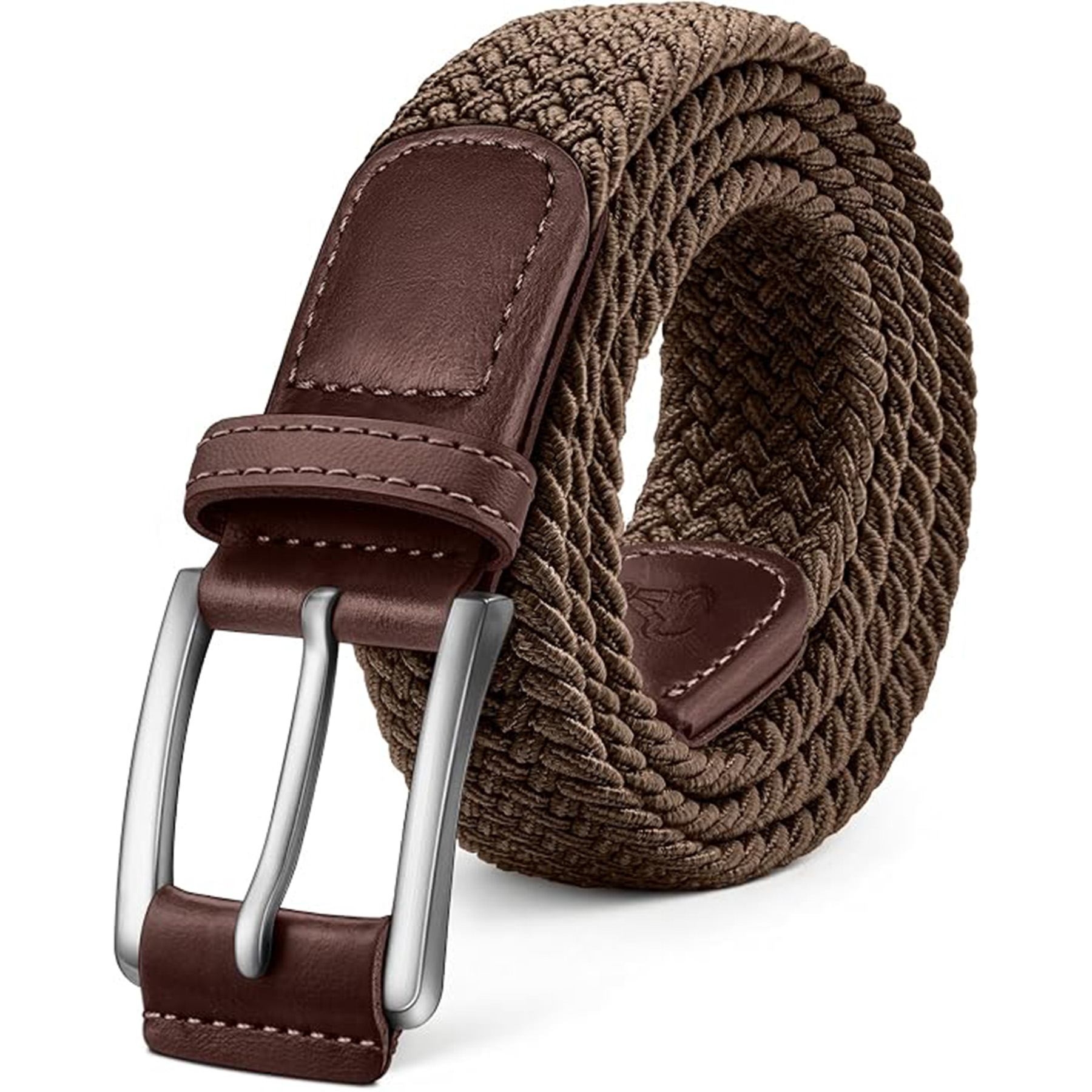 Men's Woven Braided Stretch Web Golf Belt 8