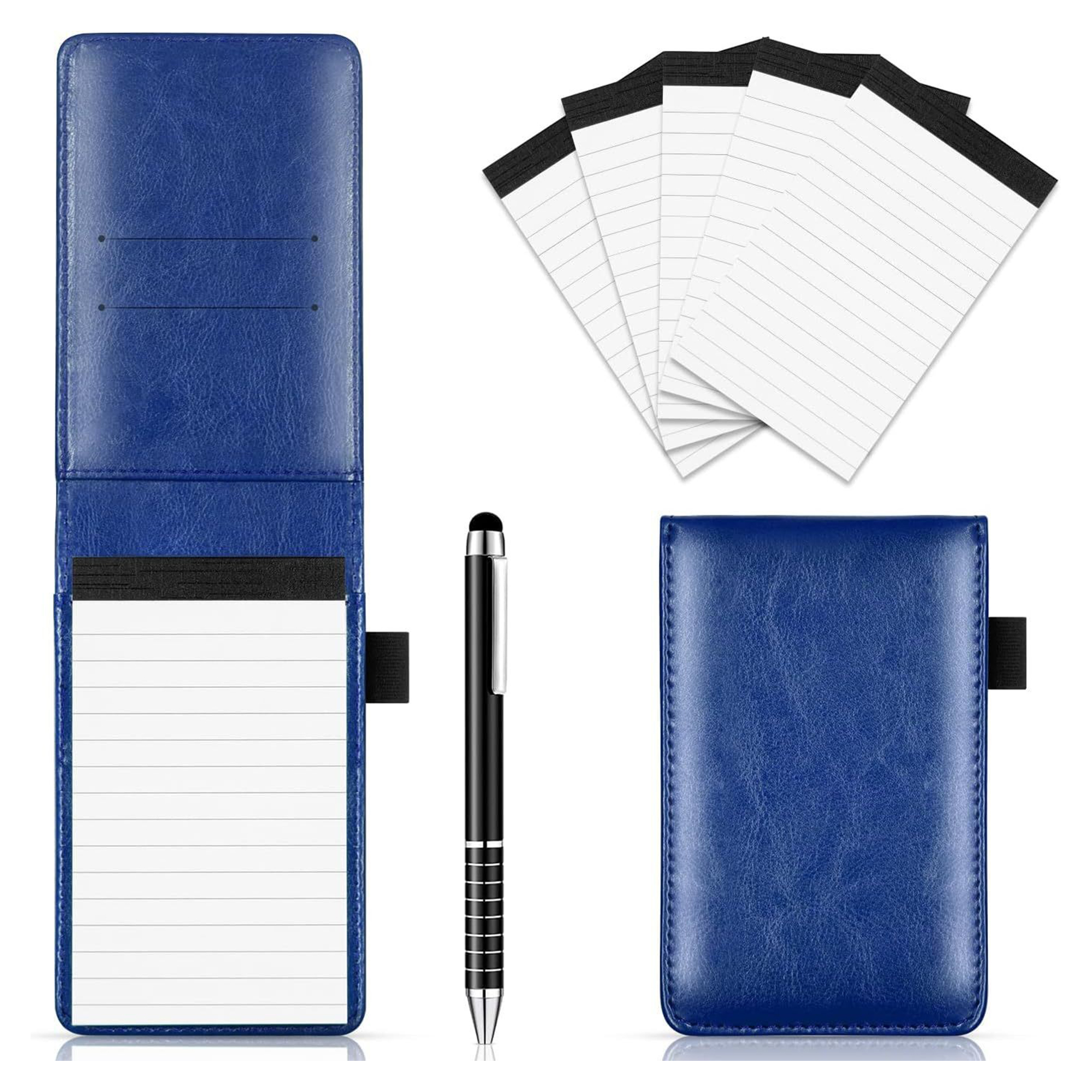Custom Jotter Notepad With Pen Pocket Notebook 10