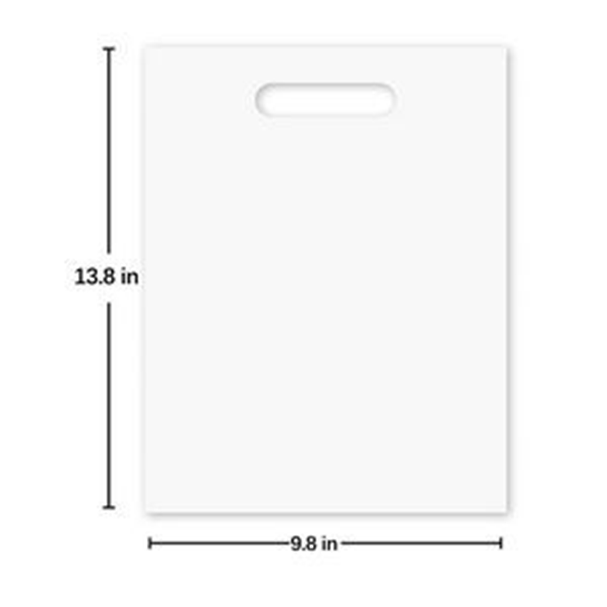 MOQ200 Plastic Die-Cut Handle Bags 4