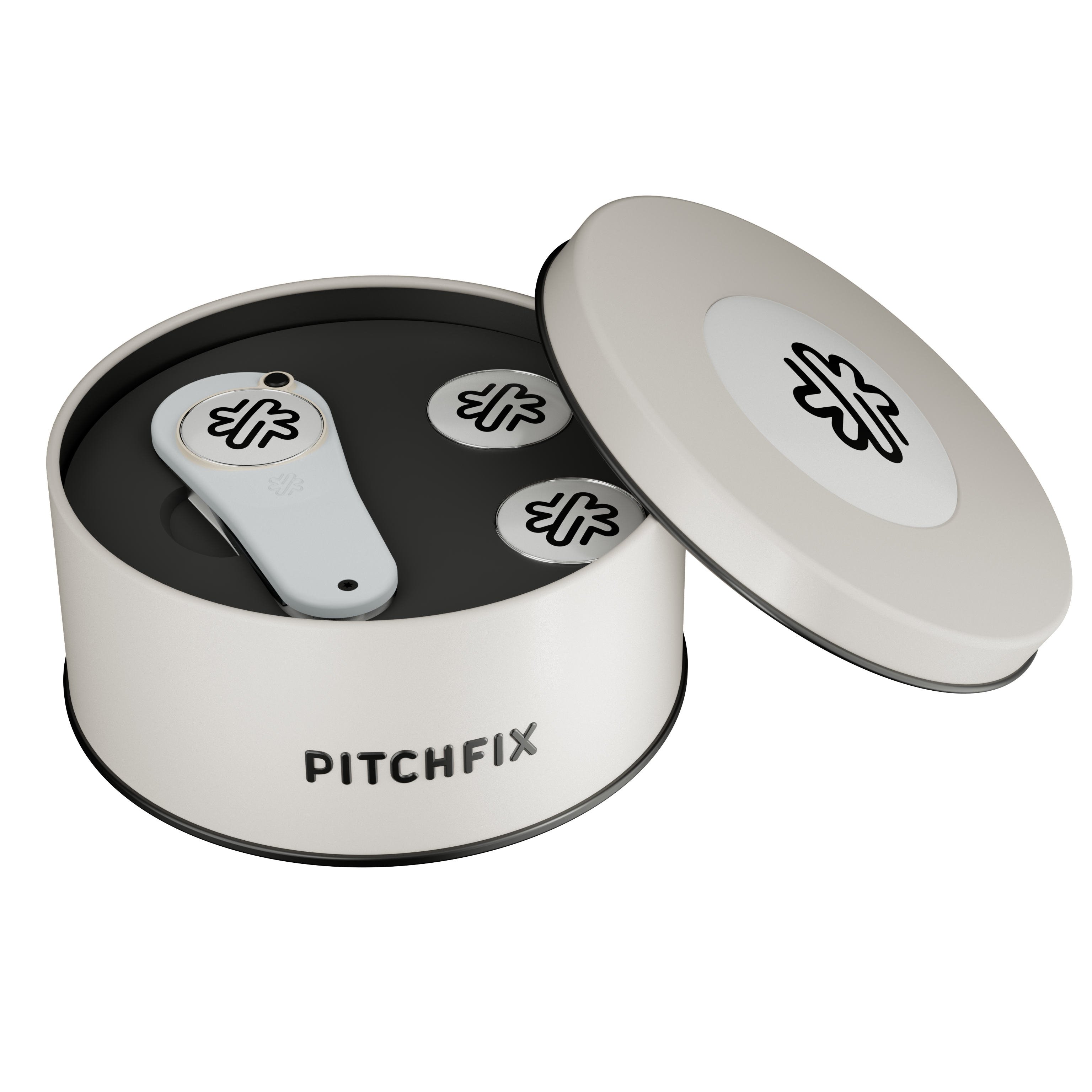 Pitchfix Original Golf Divot Tool in Round Tin 11