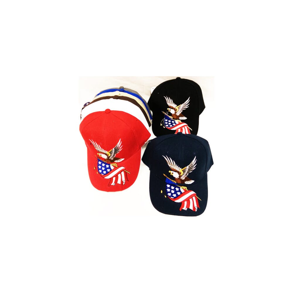 American Flag Eagle Baseball Caps 3