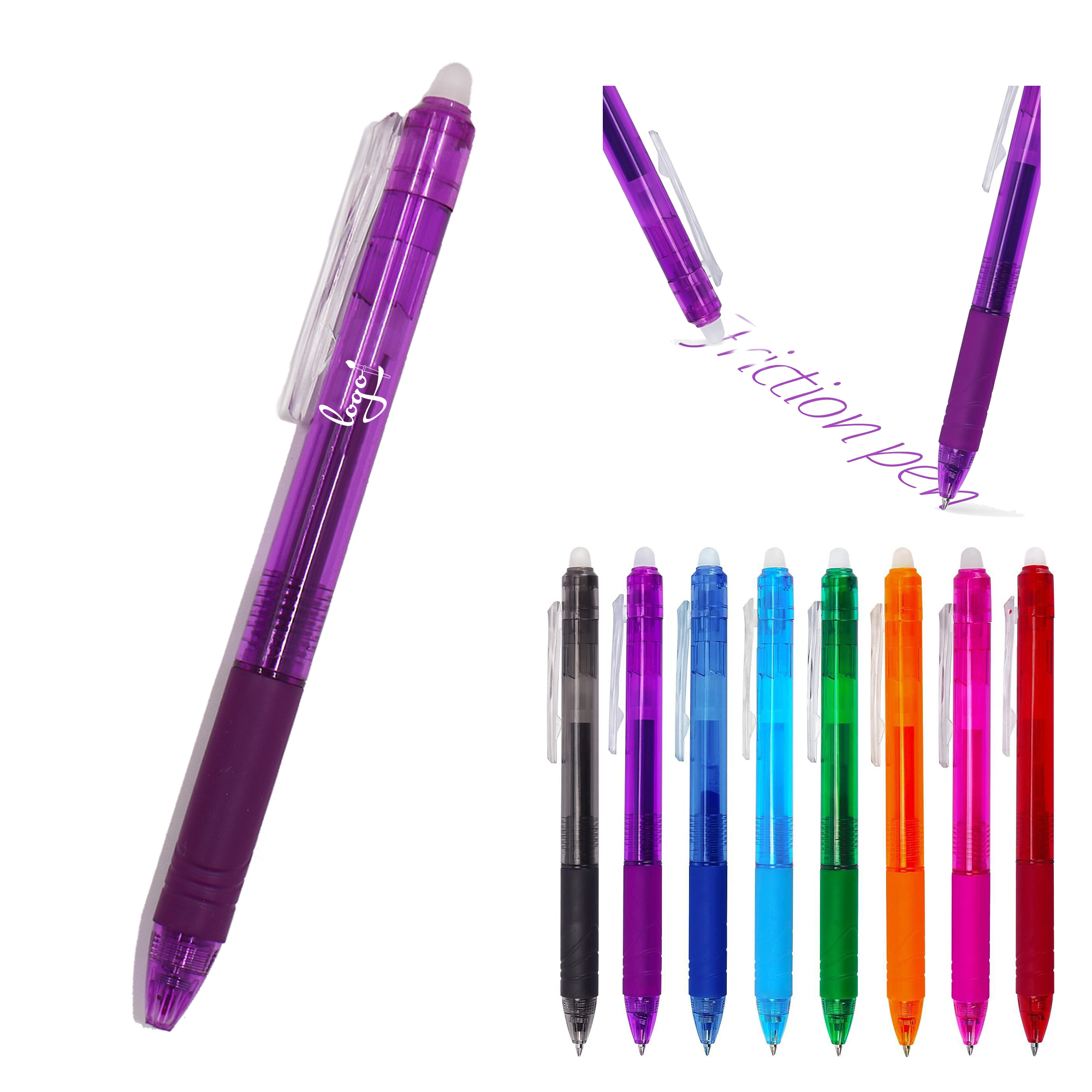 Colorful Erasable Gel Pen