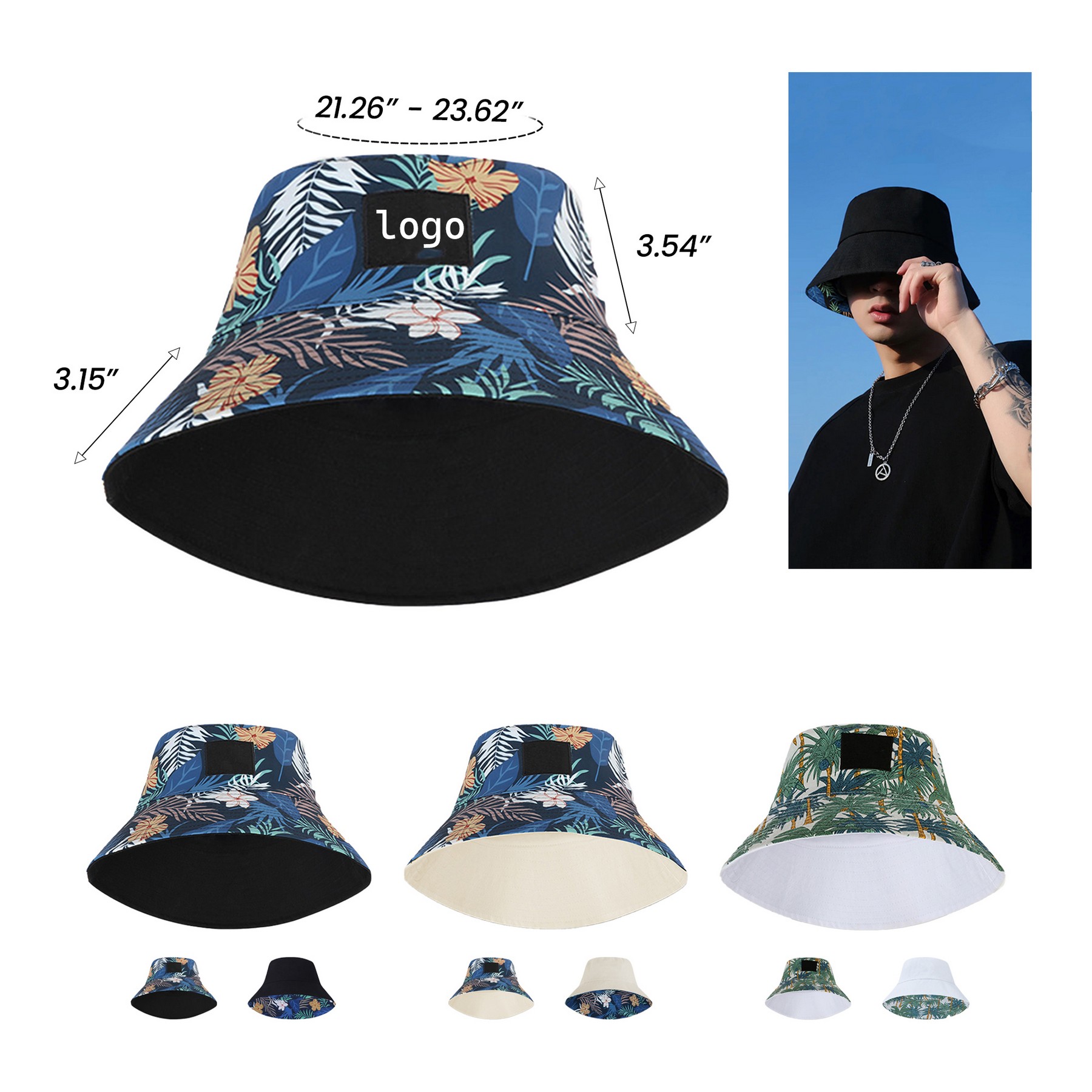 Reversible Bucket Hat