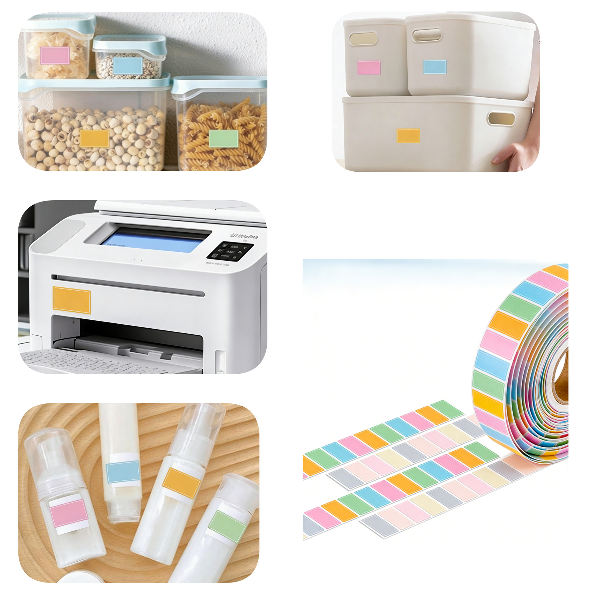 Custom Pattern Removable Classification Stickers