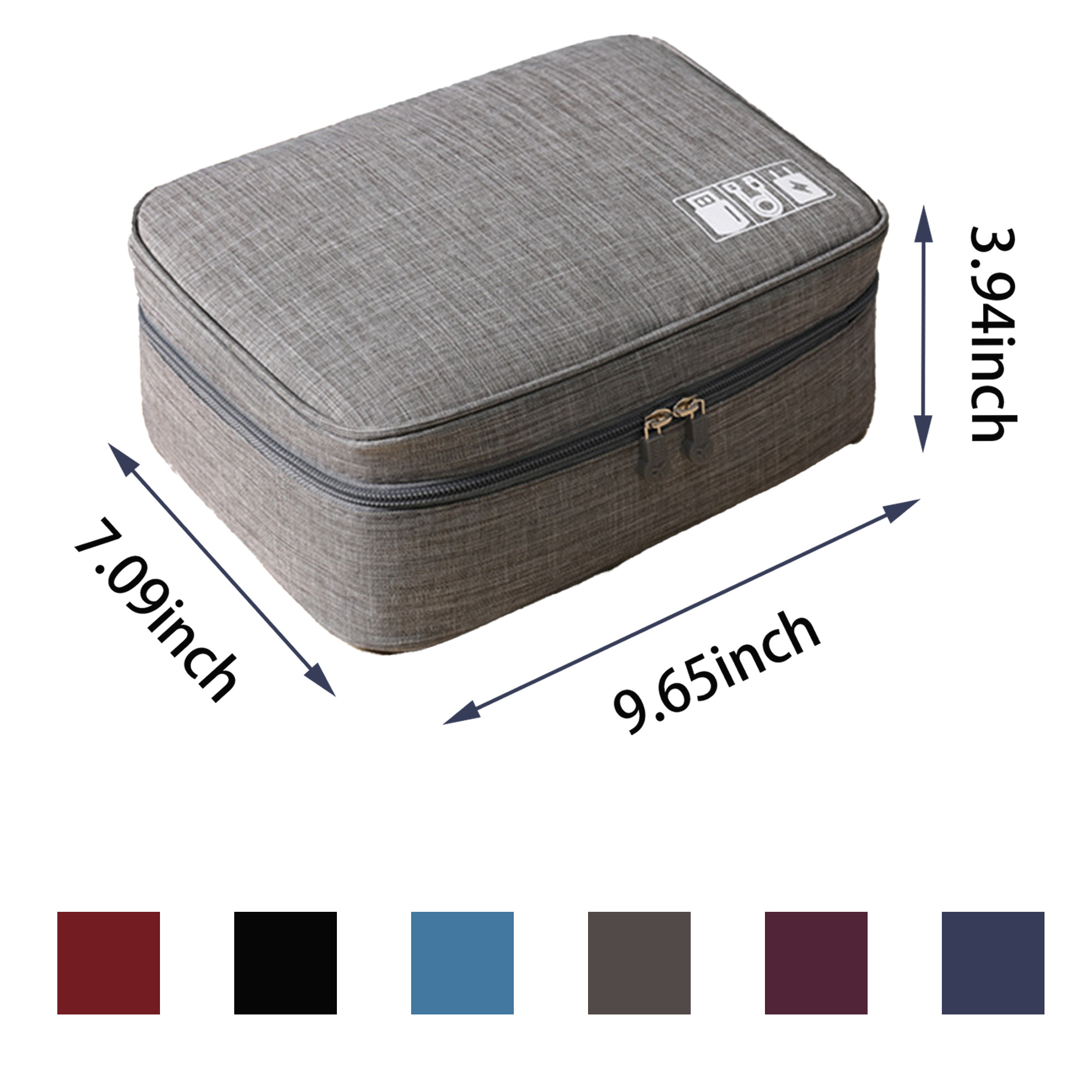 Waterproof Data Cable Organizer Bag MOQ 30 5