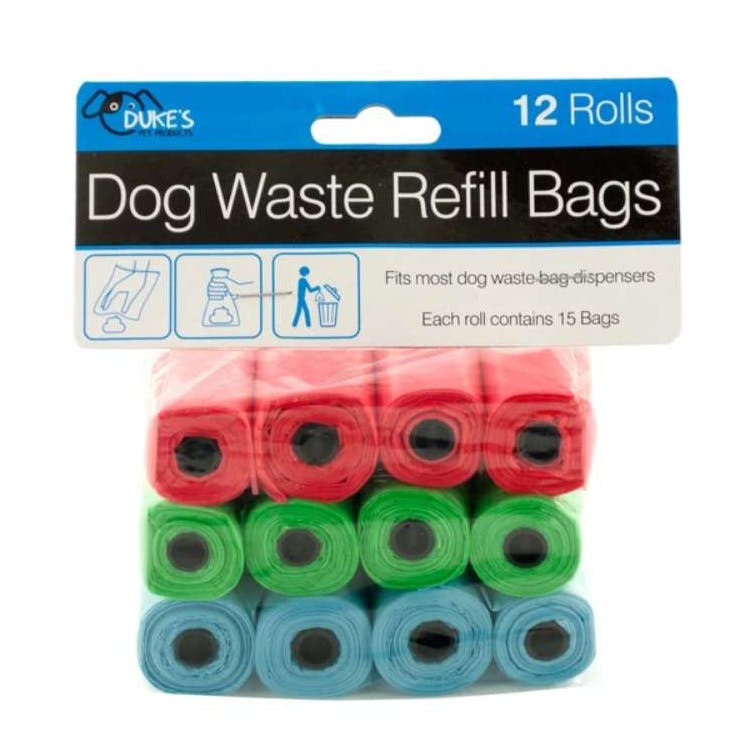 Dog Waste Refill Bags - Assorted 180 Count 3