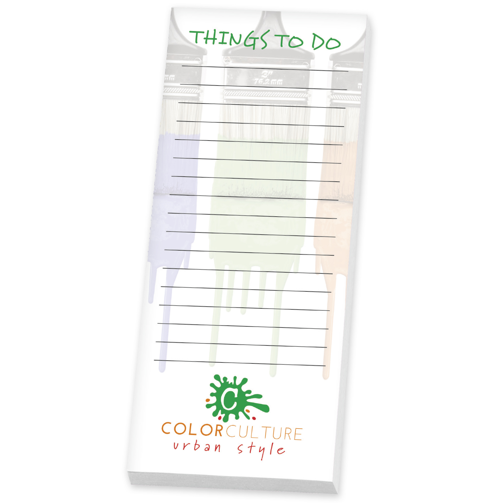 Souvenir Sticky Note 3" x 8" Pad, 50 sheet