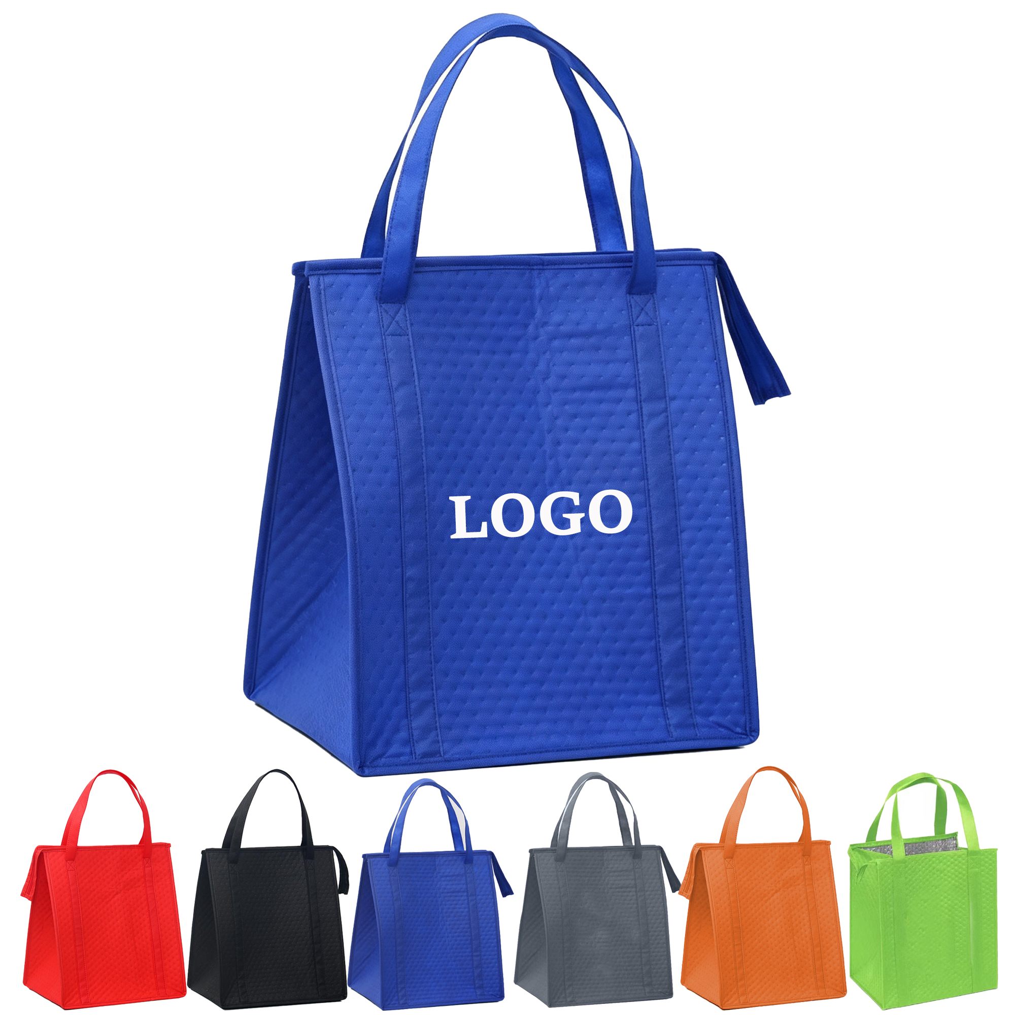 MOQ 10 Piece Textured Non Woven Cooler Bag 2