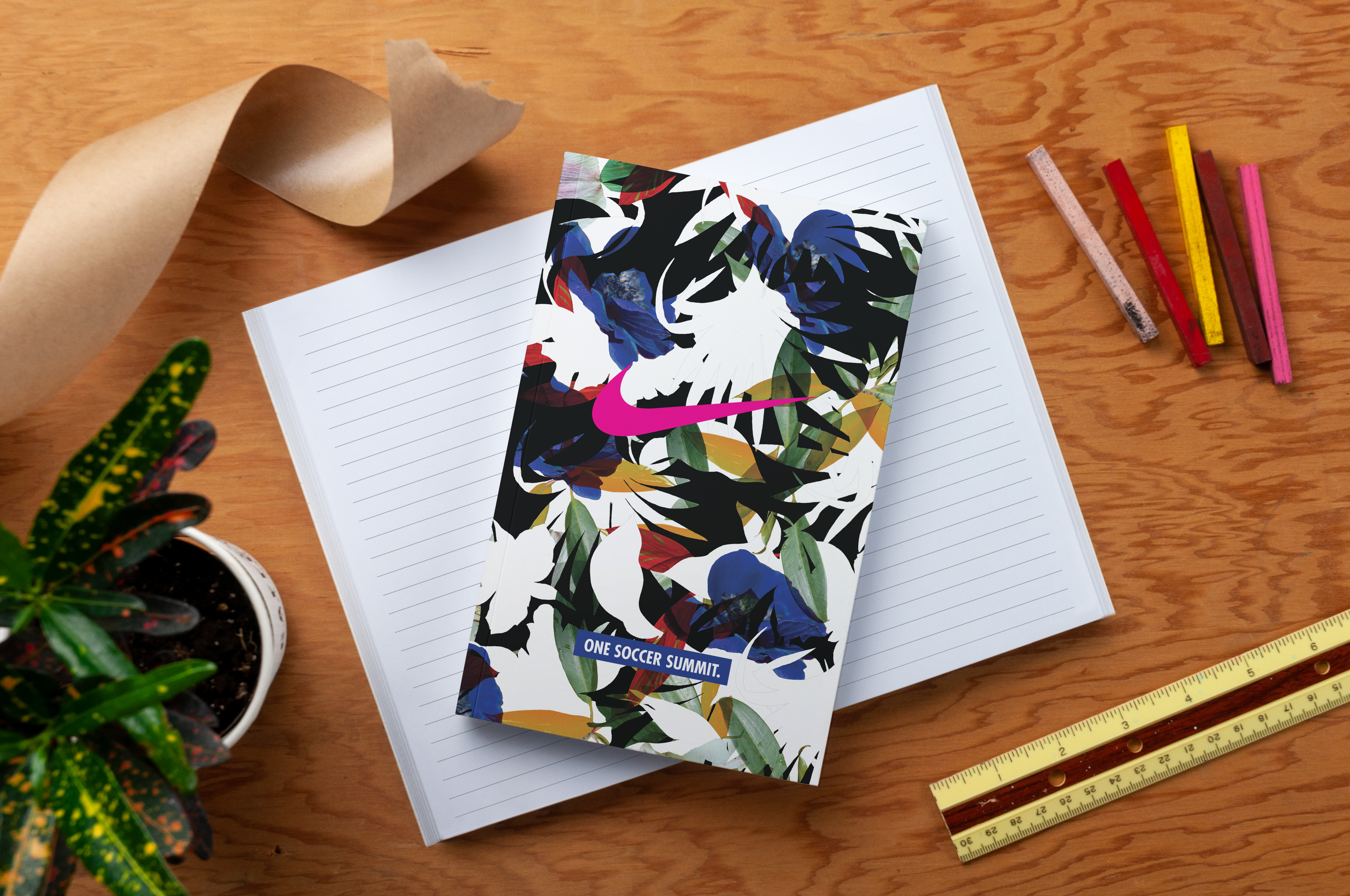 Full Color Custom Softcover Layflat Notebook/Journal 9