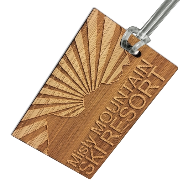 Custom Laser Etched Bamboo Bag Tags 21