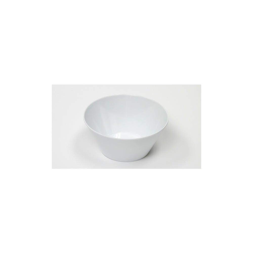 White Melamine Bowls - Round 20 oz 6" 3